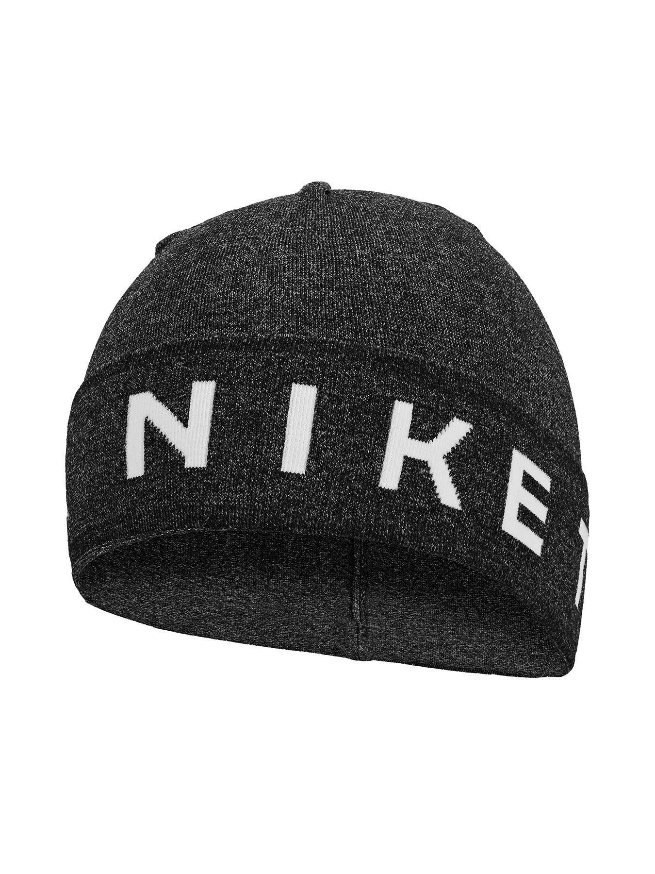 nike-unisex-running-dri-fit-lightweight-knit-cuffed-beanie-blackwhite