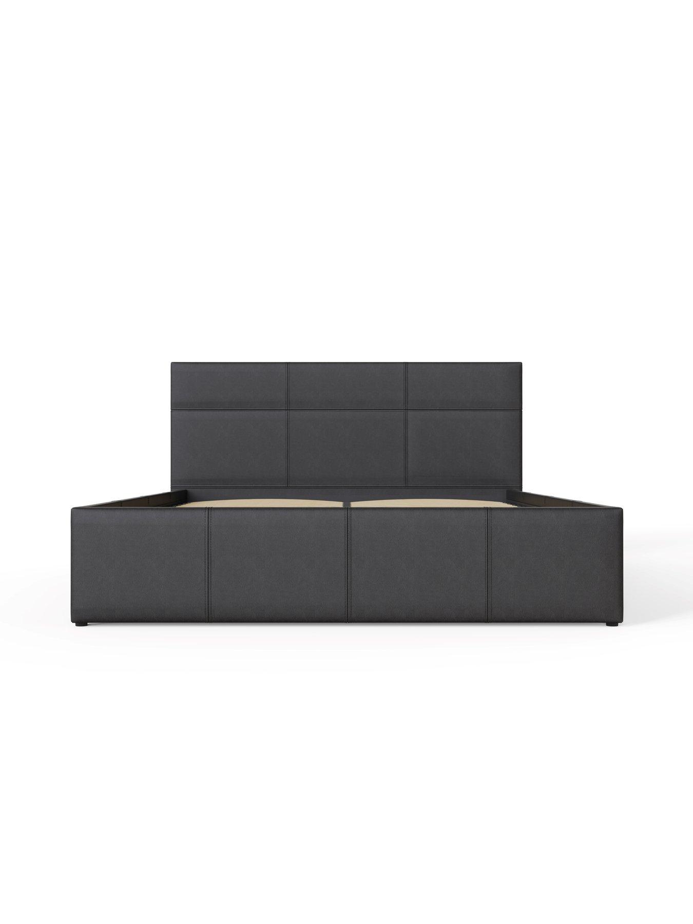 Image 4 of 7 of GFW Odessa&nbsp;End Lift Storage Ottoman Bed with Sleepycastle&nbsp;Mattress Options (Buy &amp; SAVE!)