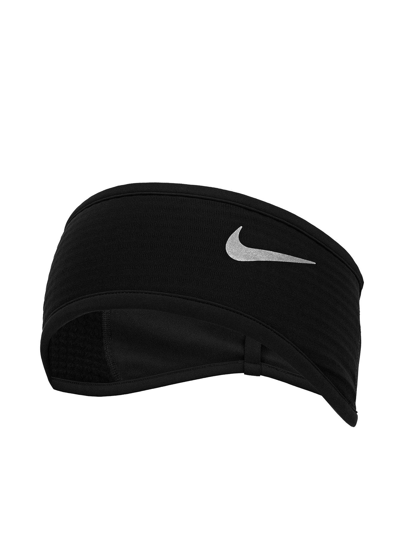  image of nike-unisex-running-therma-fit-sphere-headband-blacksilver