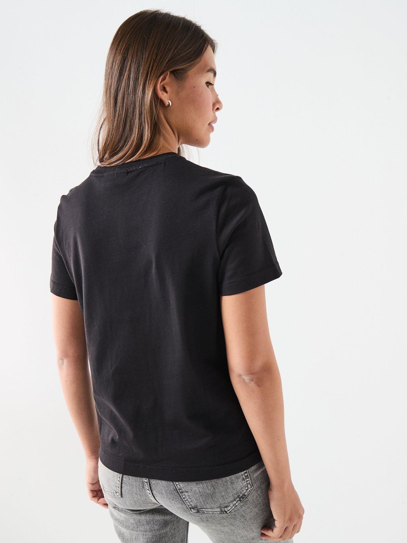 Image 2 of 4 of Calvin Klein Jeans Jeans Monogram T-shirt - Black