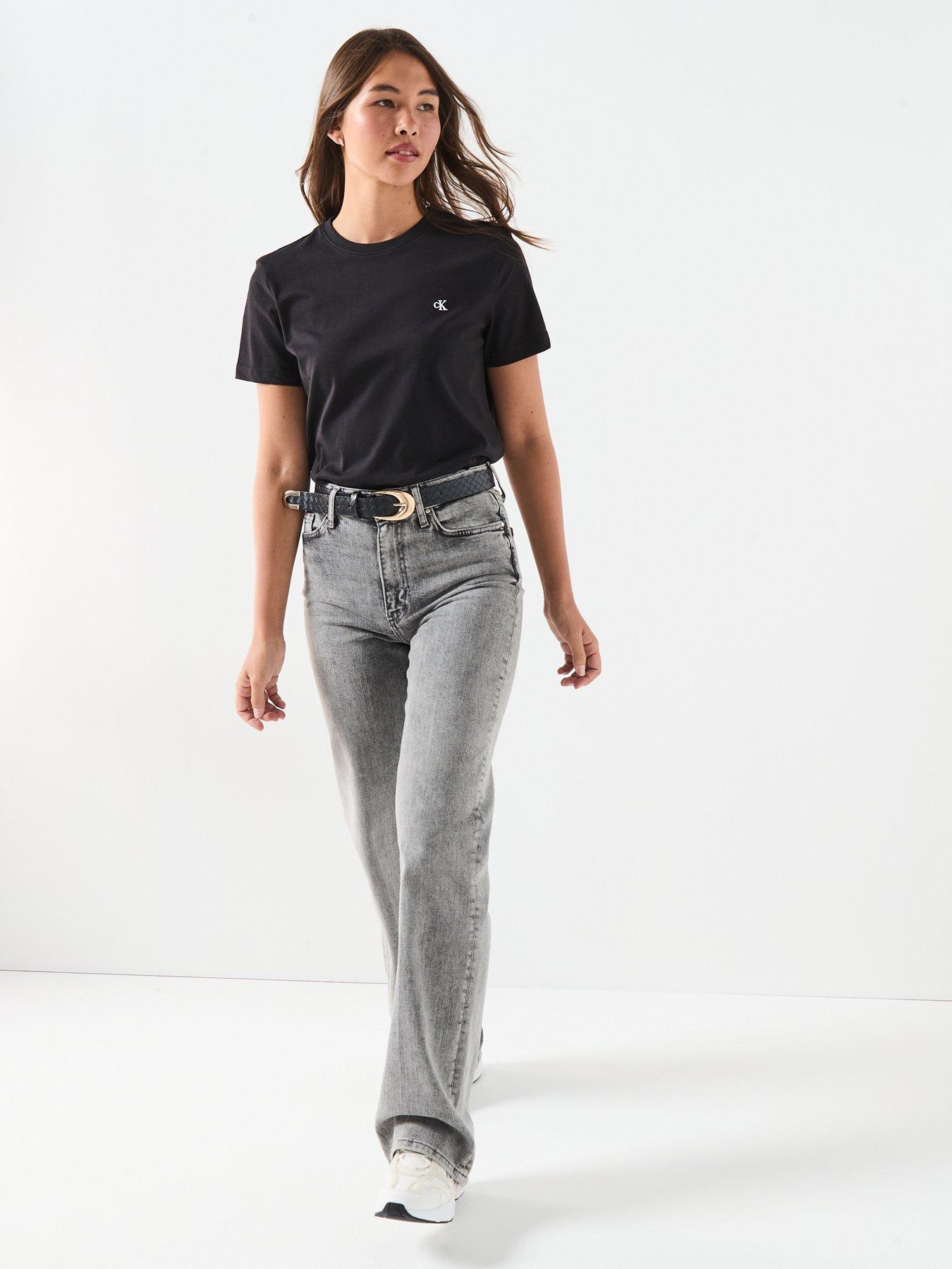 Image 3 of 4 of Calvin Klein Jeans Jeans Monogram T-shirt - Black