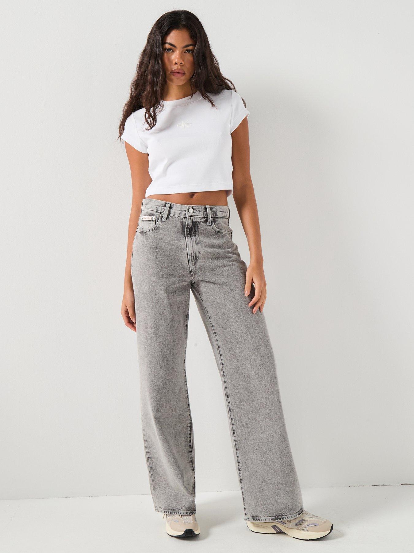  image of calvin-klein-jeans-monogram-baby-t-shirt-brilliant-white