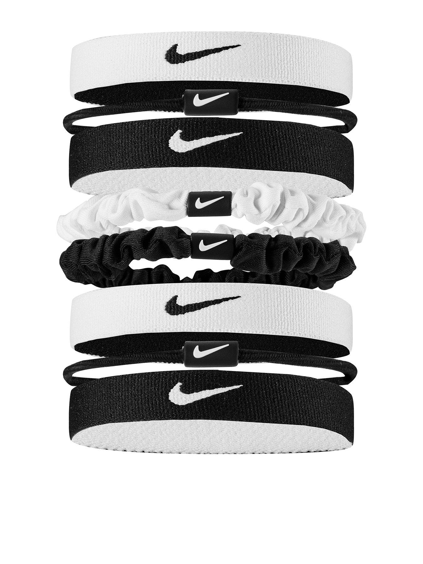 undefined Unisex Training Flex Classic Mixed Hair Ties 8 Pack- White/black