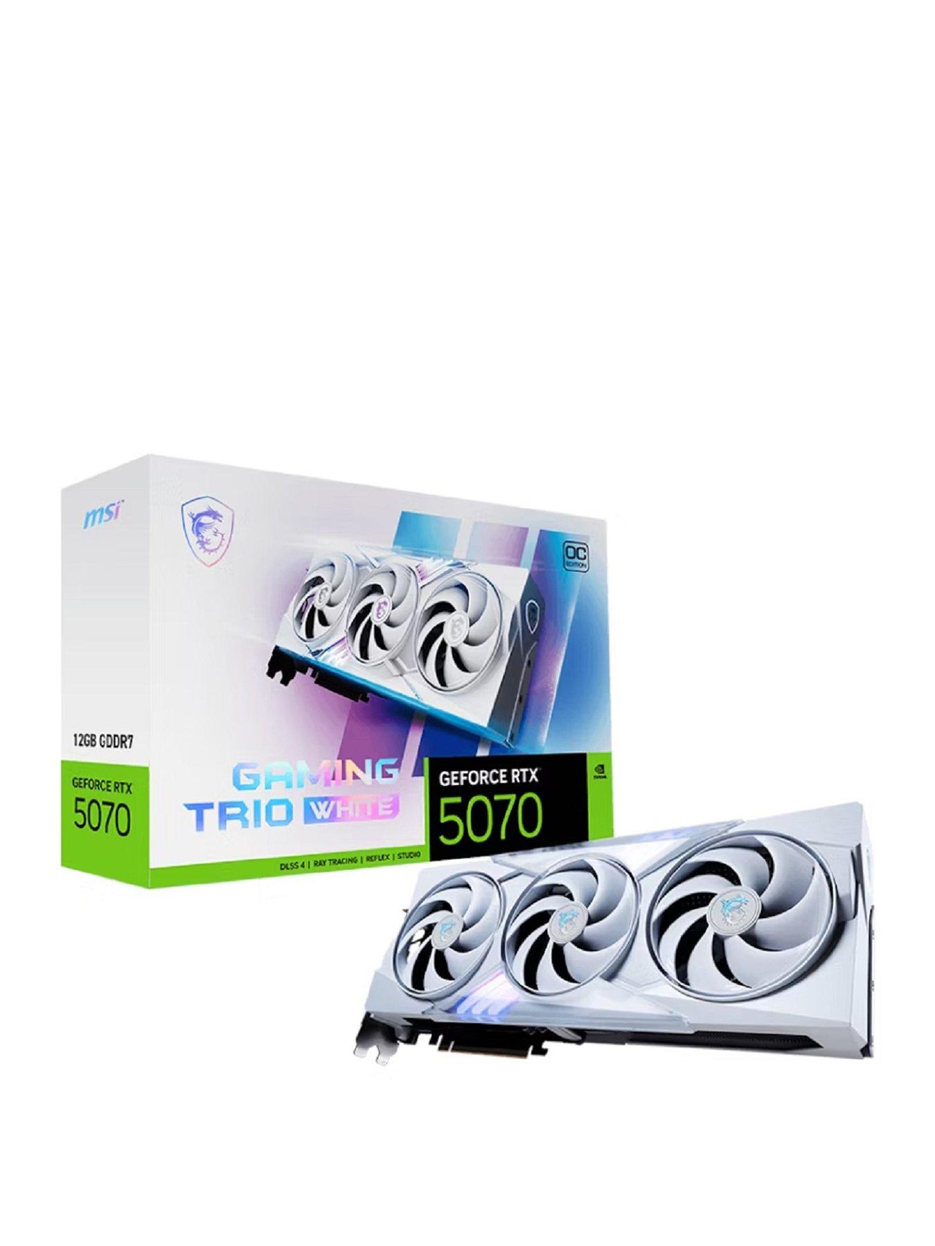 undefined Gaming Trio OC - RTX 5070 - 12GB - Graphics Card - White
