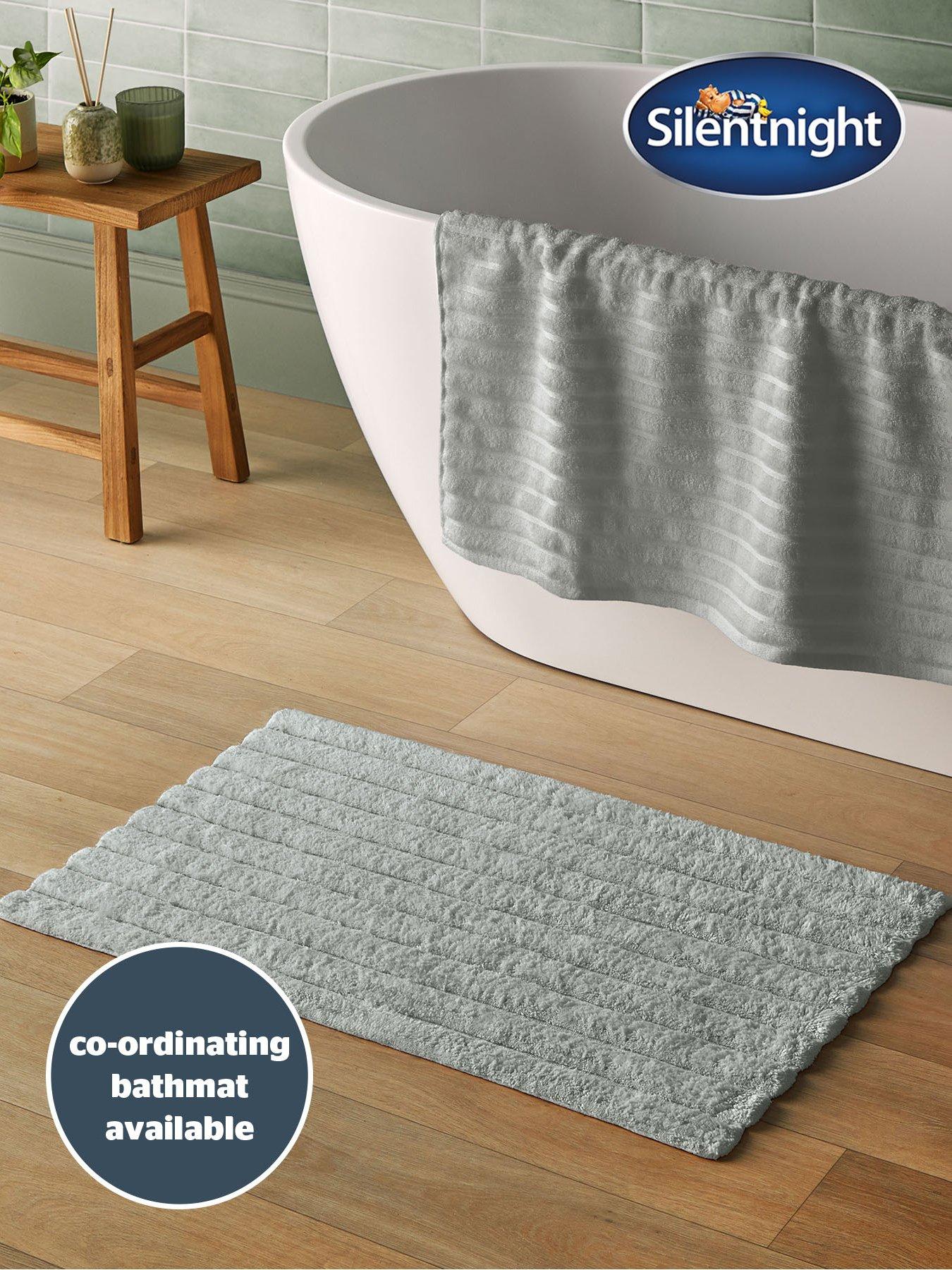 Image 4 of 7 of Silentnight Ribbed Cotton Hand Towel - 2 Pack