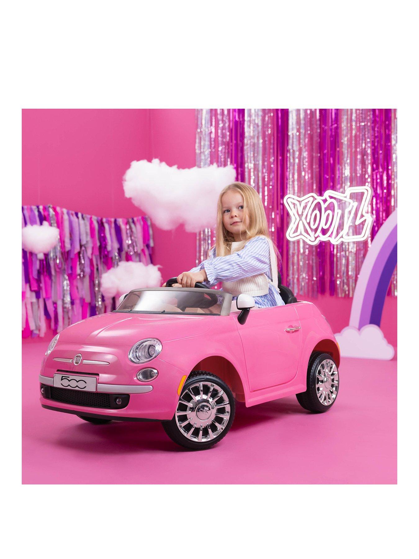 XOOTZ Fiat 500 Ride-on Pink