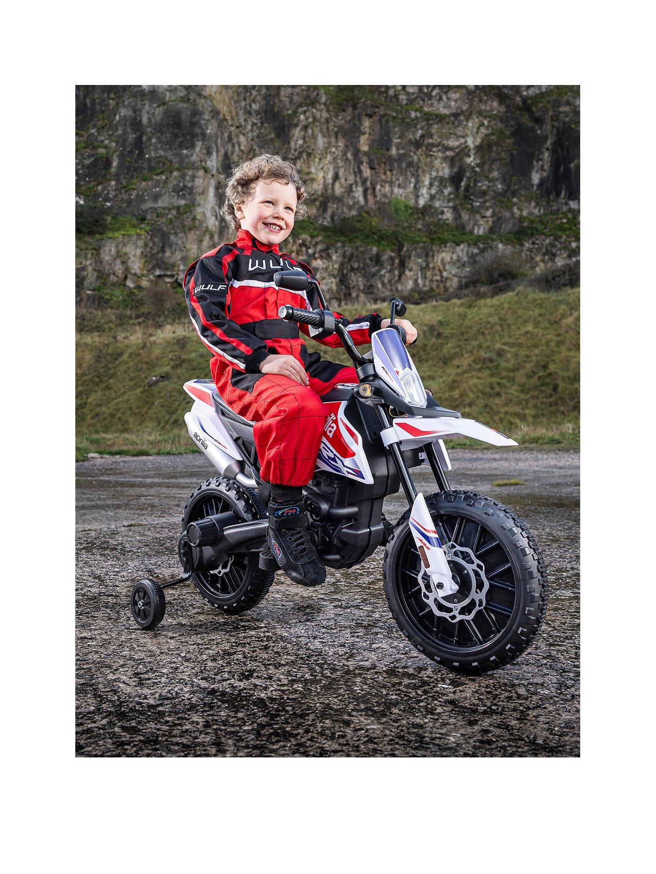  image of xootz-aprilia-12v-bike-ride-on