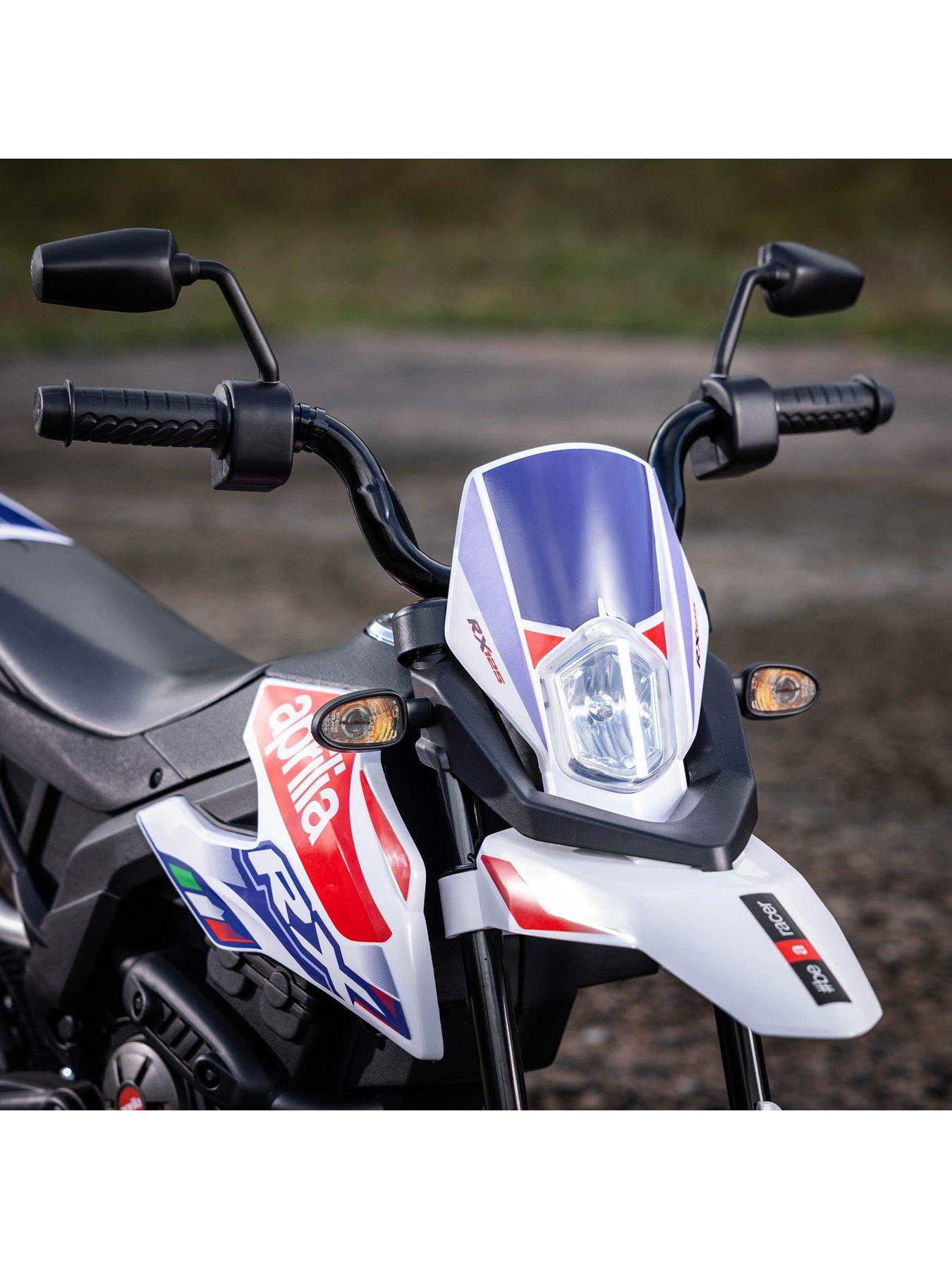 image of xootz-aprilia-12v-bike-ride-on