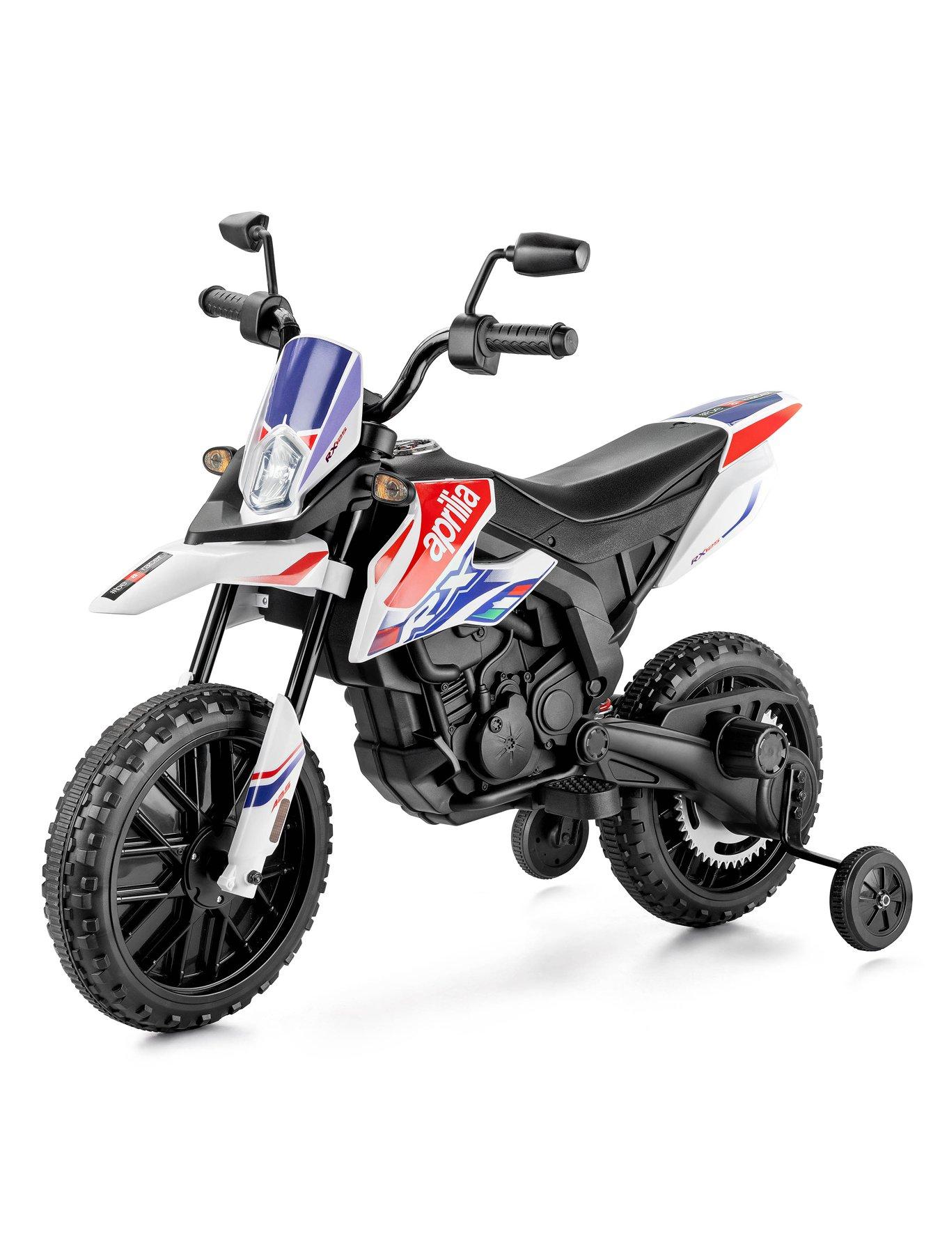  image of xootz-aprilia-12v-bike-ride-on
