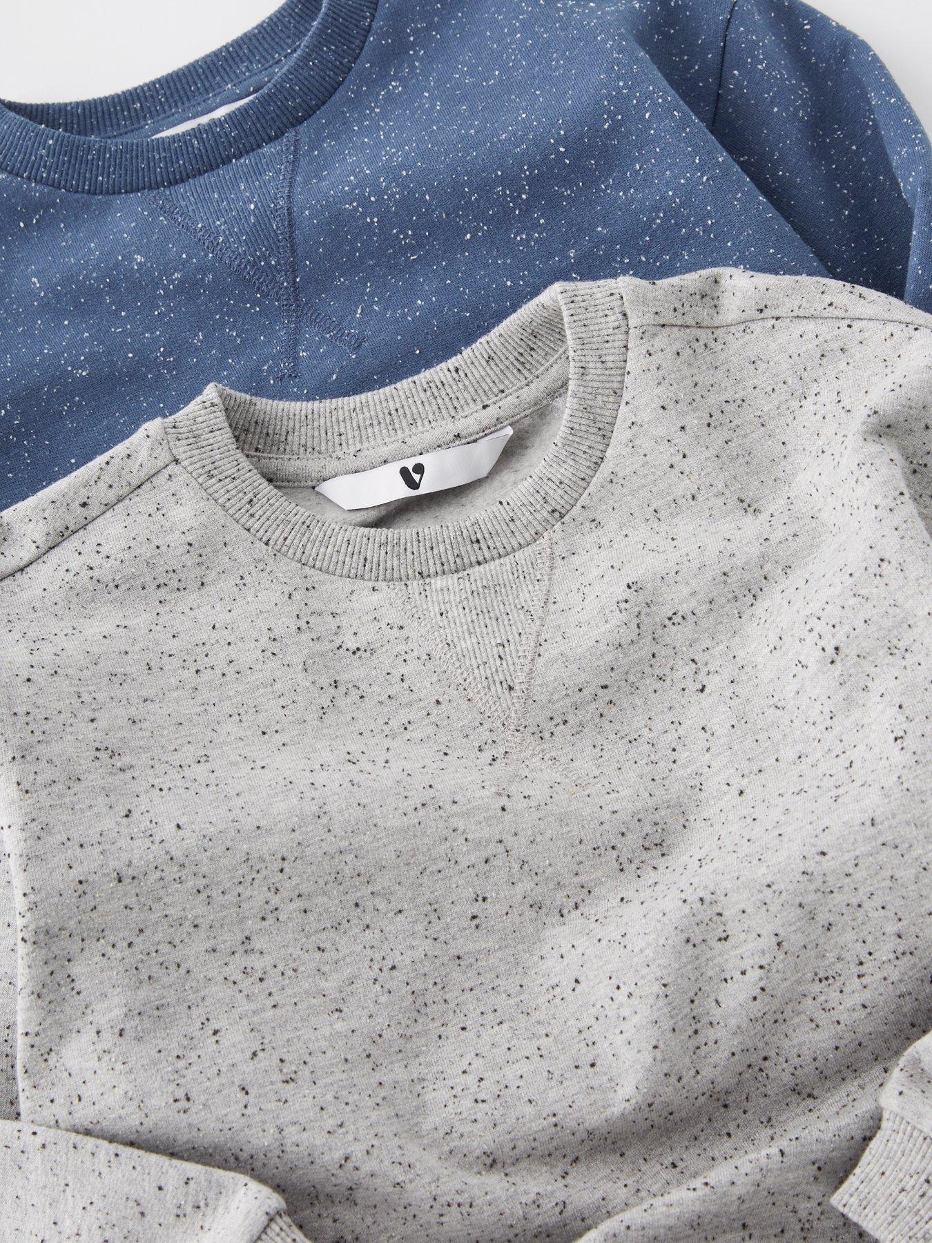  image of the-very-collection-boys-2-pack-nep-long-sleeve-sweatshirts-multi