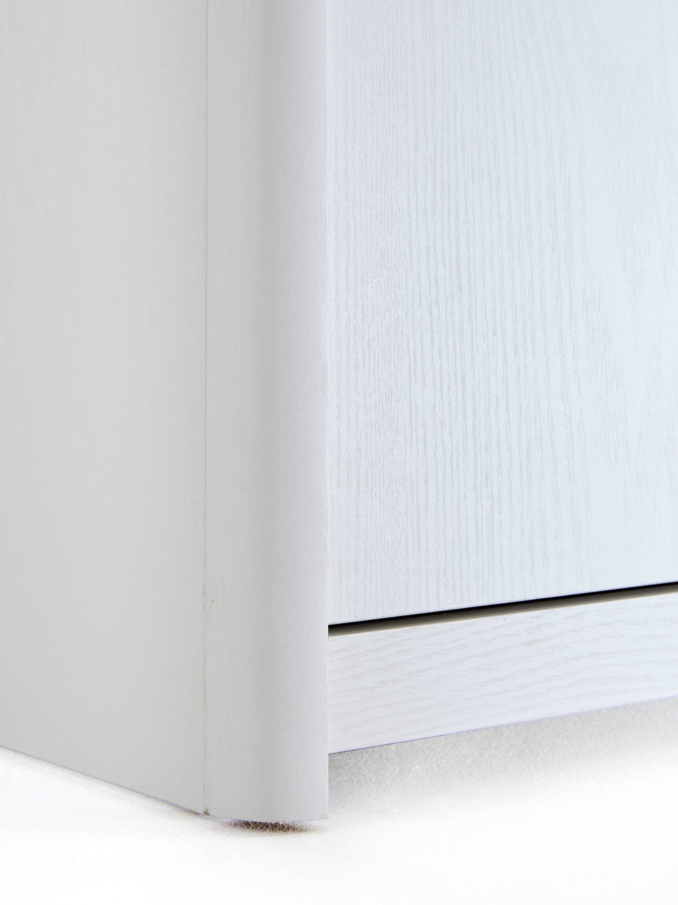 Image 5 of 7 of Very Home Aspen 3 Piece Package - 3 Door, 2 Drawer Wardrobe, 4 + 2 Chest and Bedside Table - White&nbsp;Oak