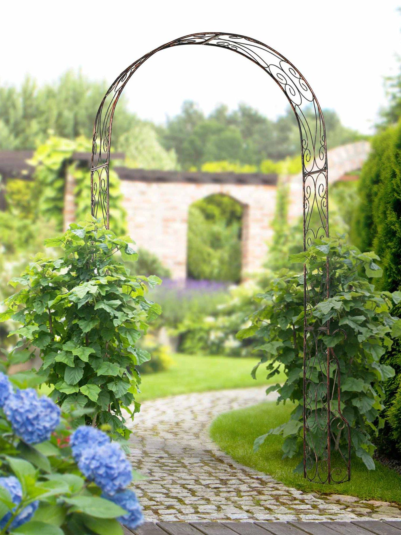outsunny-metal-garden-arch-trellis120-x-30-x-226cm