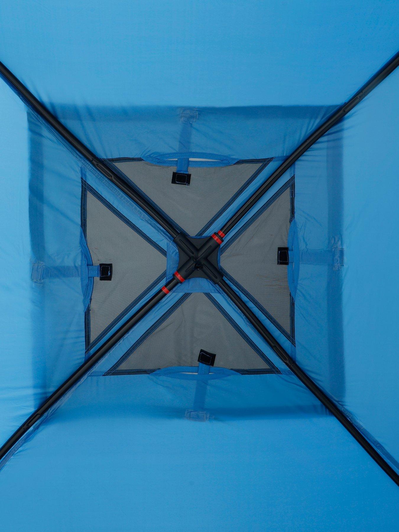 image of regatta-3m-family-steel-frame-camping-gazebo-blue