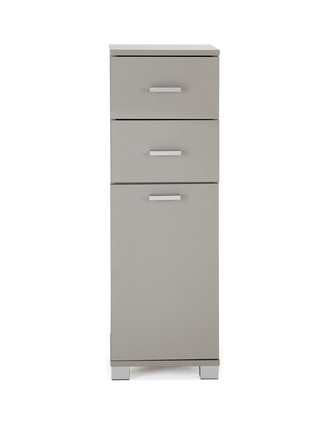 Image 2 of 7 of Very Home Rowan Gloss Low Cabinet 1 Door 2 Drawer - FSC&reg; Certified
