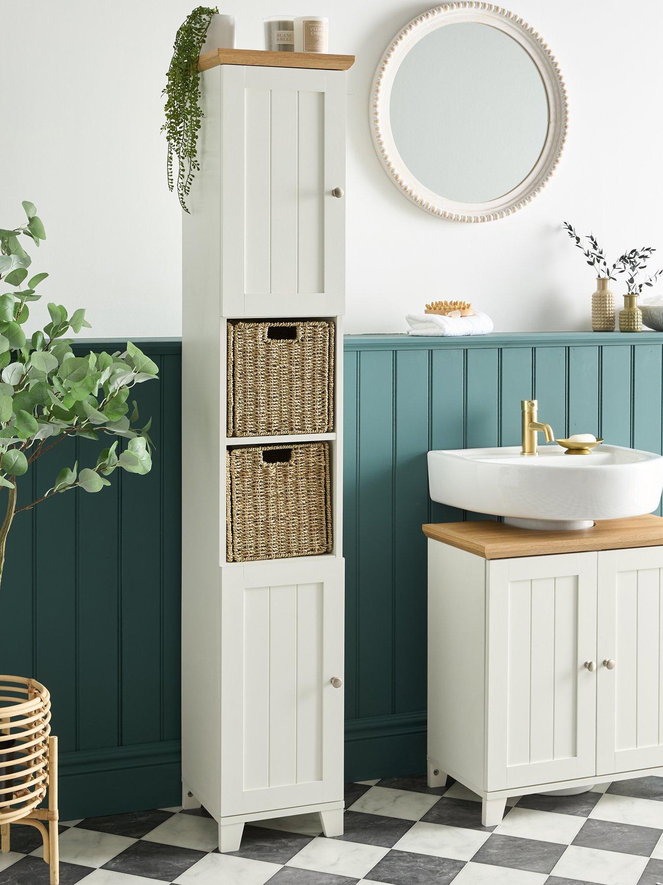The Very Collection Amigo Tall Cabinet With 2 Baskets - FSC® Certified