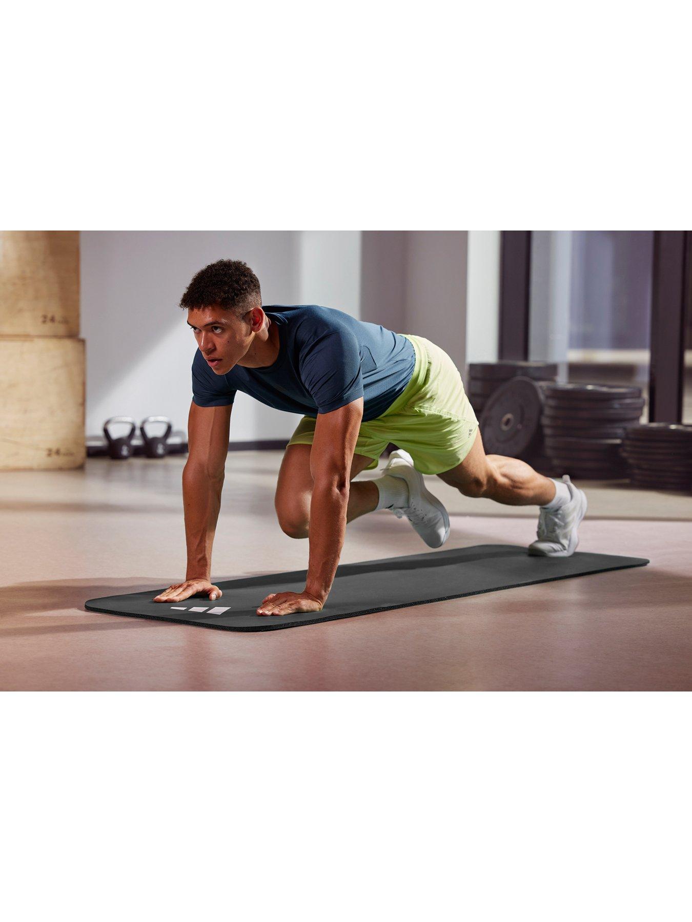Image 7 of 7 of adidas 10mm Fitness Mat - Black