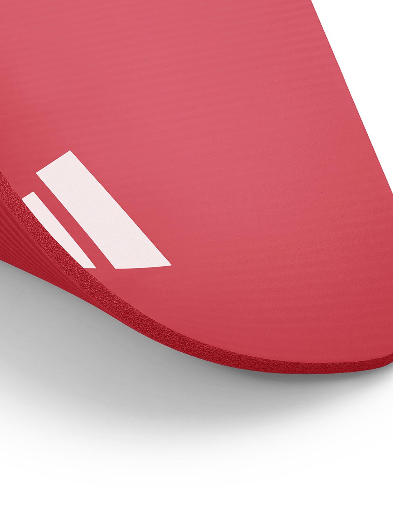 adidas 10mm Fitness Mat - Red | Littlewoods