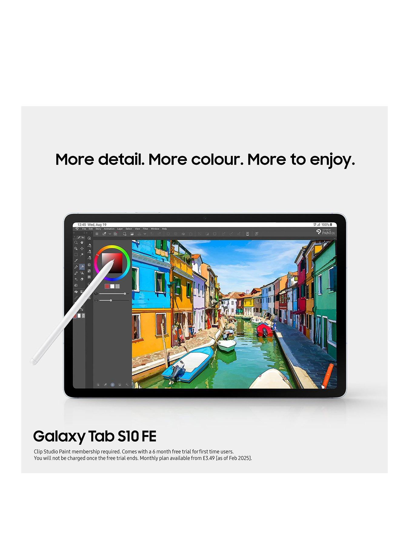 Image 3 of 8 of Samsung Galaxy Tab S10 FE+ Tablet