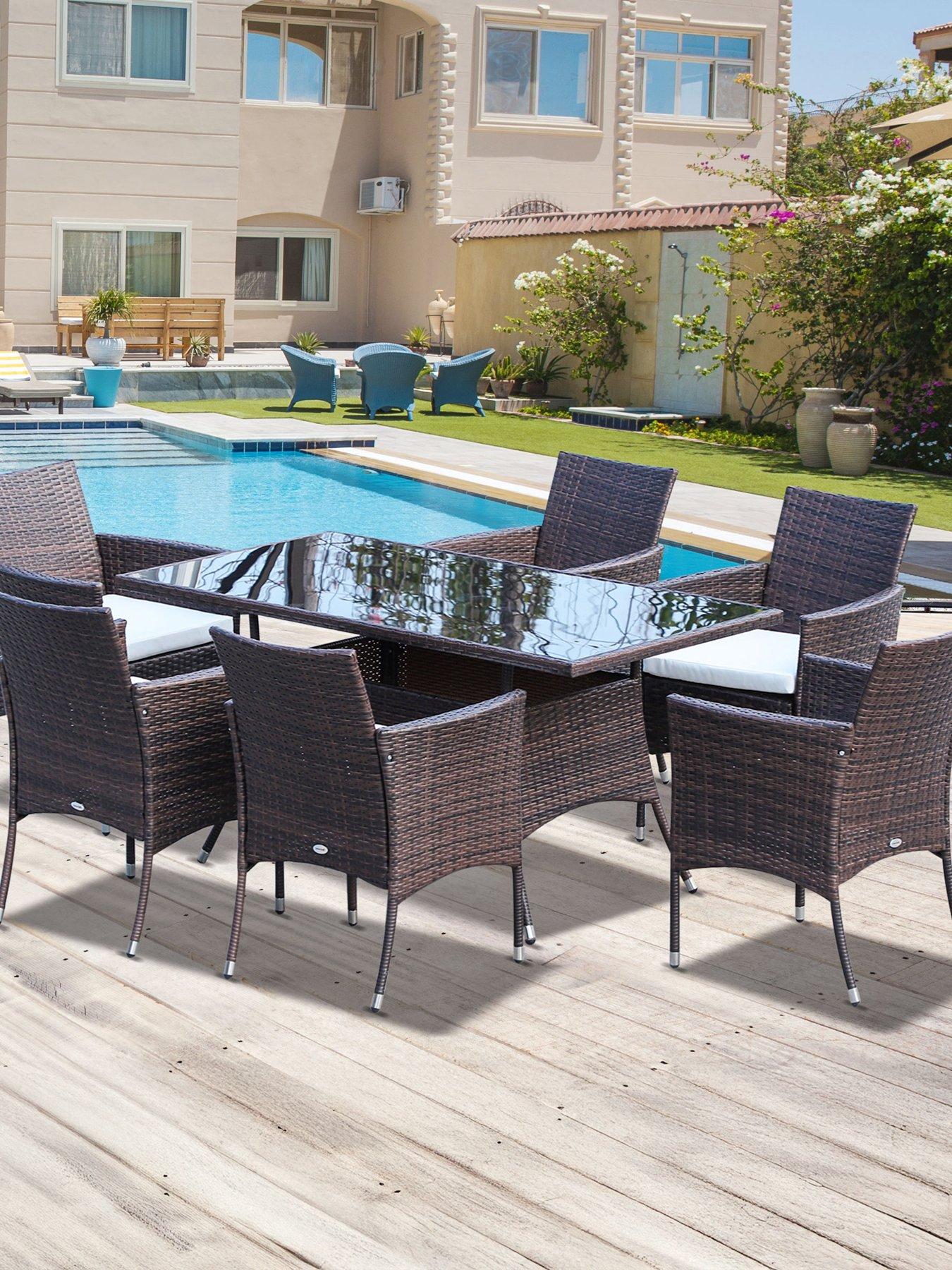 outsunny-rattan-garden-furniture-dining-set-6-seater-brown