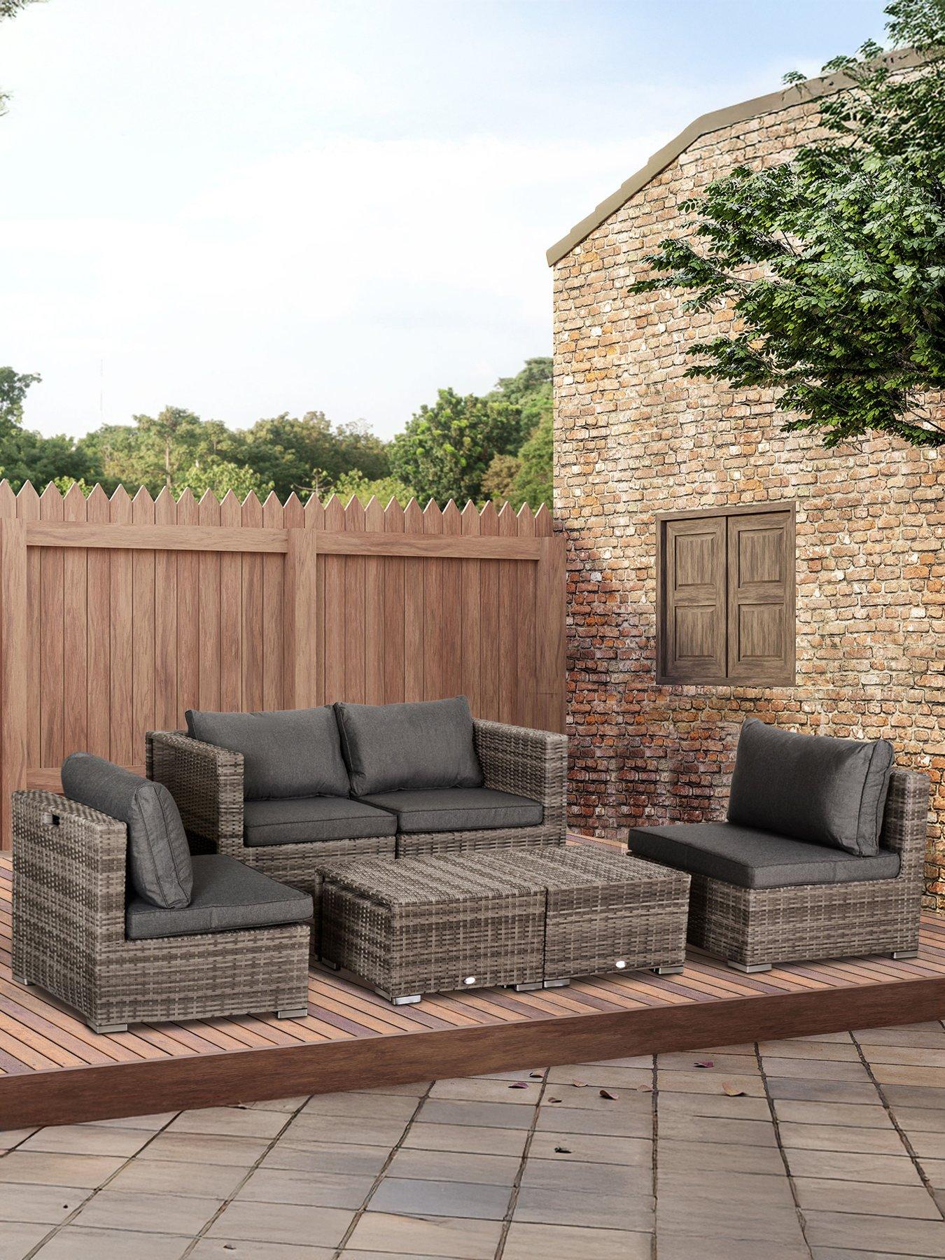 outsunny-8-pieces-pe-rattan-sofa-set-with-cushions-grey