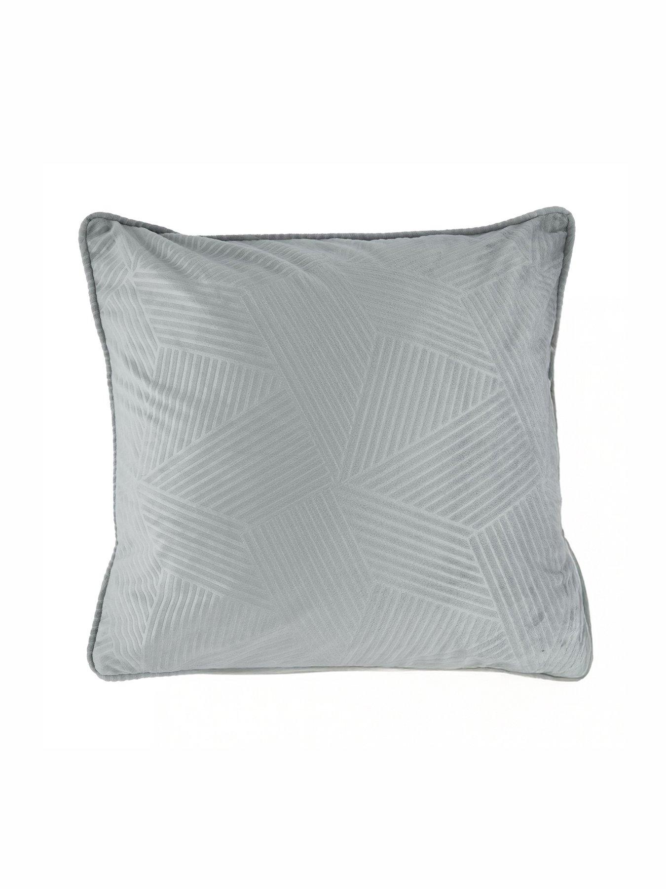 The Very Collection Geo Velvet Filled Cushion
