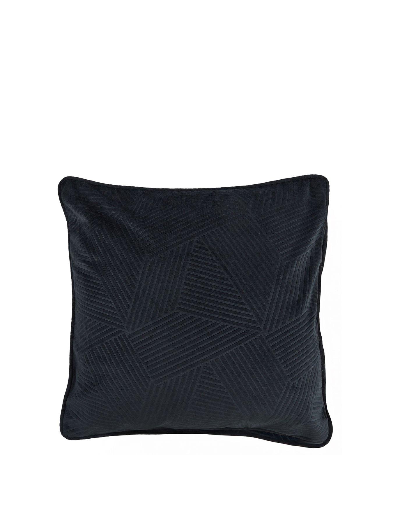 image of very-home-geo-velvet-filled-cushion