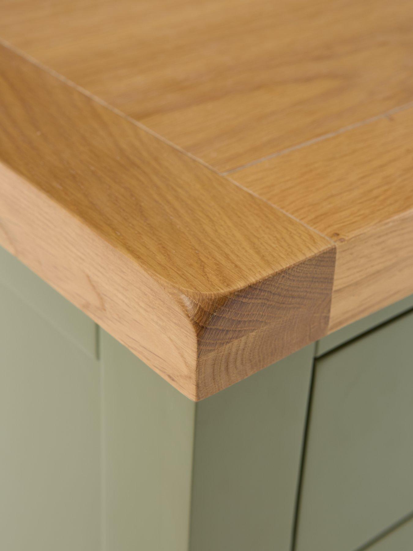 Image 7 of 7 of Very Home Hamilton Ready Assembled 3 Door Sideboard&nbsp; &nbsp;Green -&nbsp;contains Solid Wood