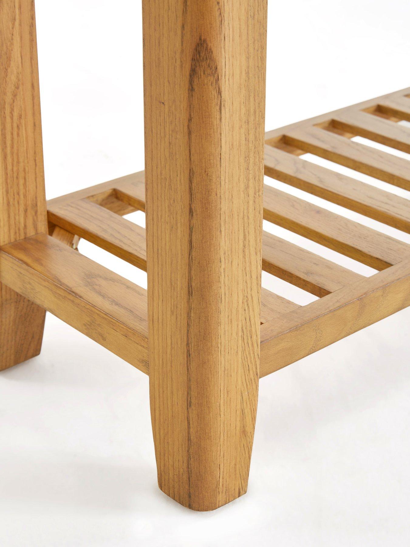 Image 5 of 7 of The Very Collection Woodland Console Table - Oak