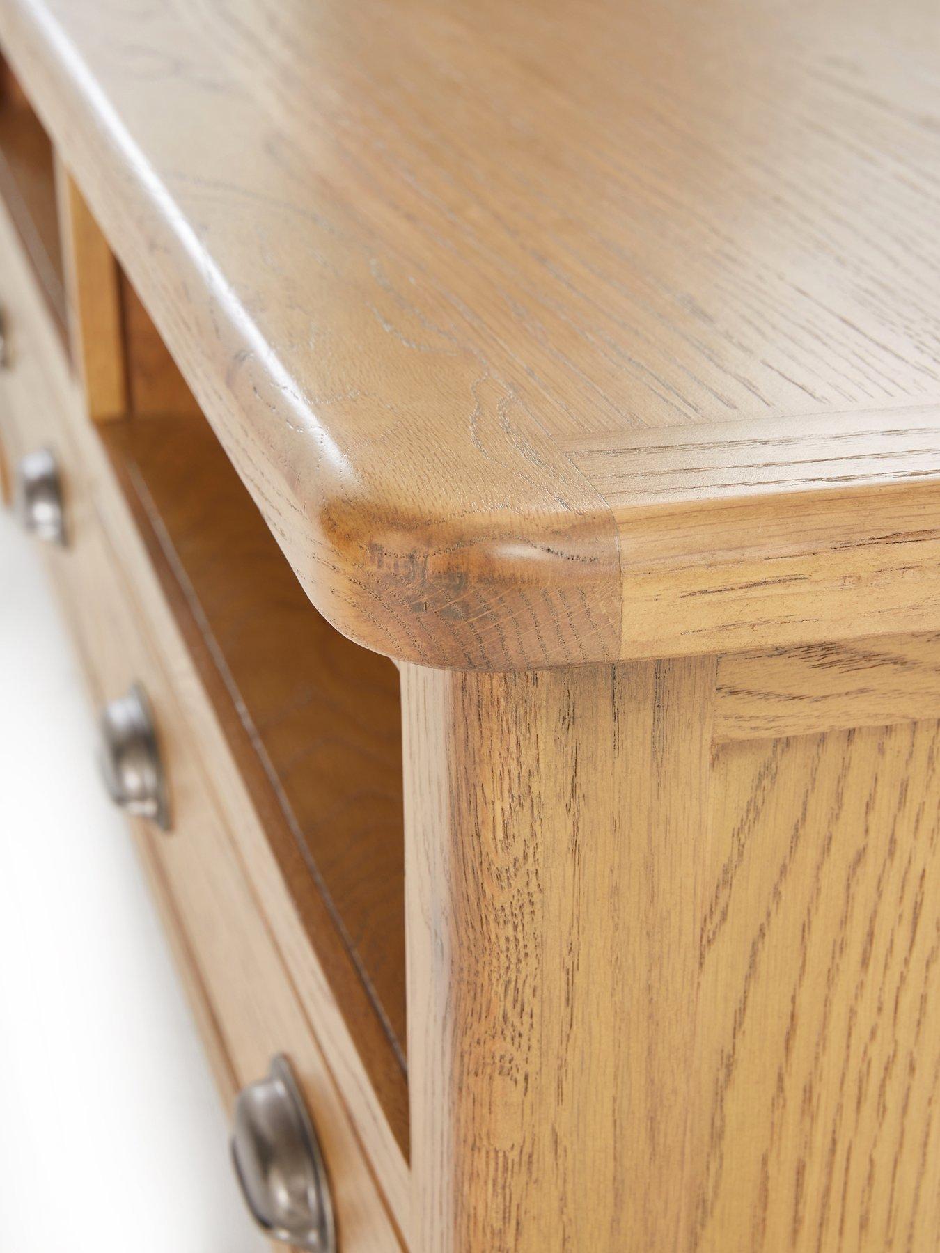 Image 7 of 7 of Very Home Woodland Large TV Unit - Oak - fits up&nbsp;to&nbsp;55 inch TV&nbsp;