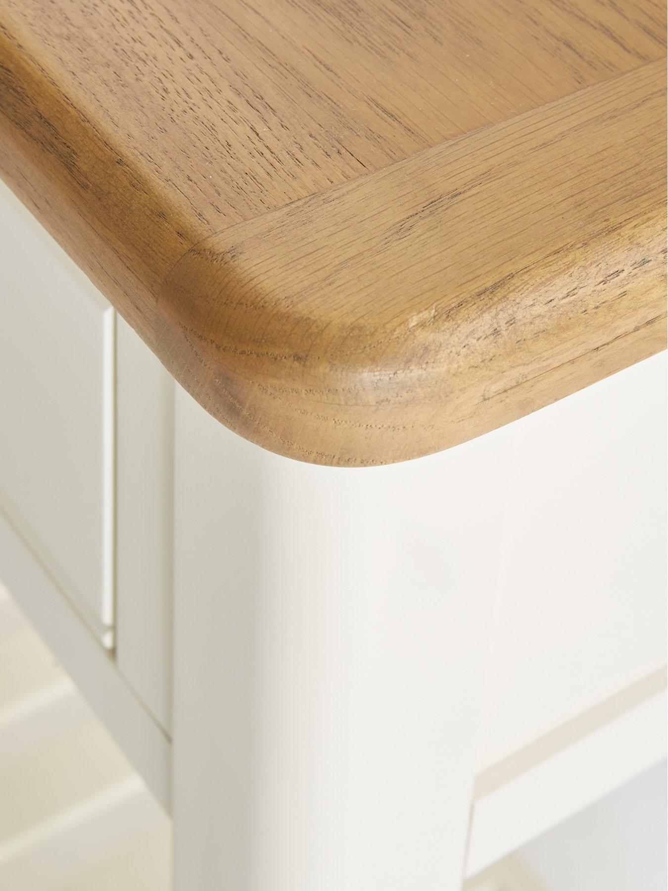Image 7 of 7 of Very Home Woodland&nbsp;Console Table - White/Oak