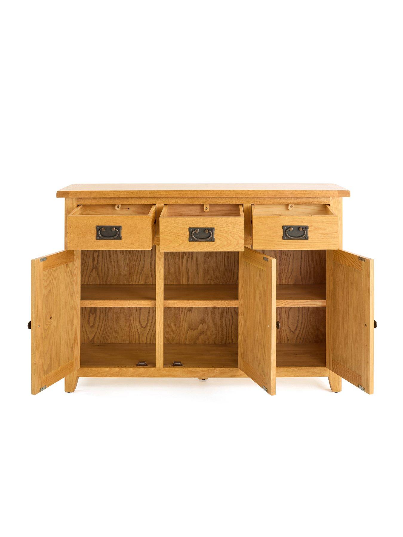 Image 4 of 7 of Very Home Oakland Large 3 Door Sideboard