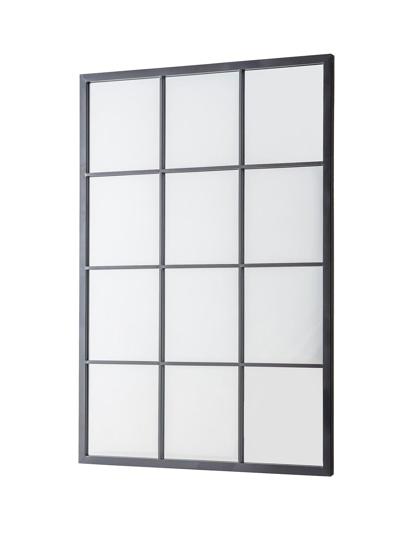Image 2 of 5 of Gallery Direct Darland Outdoor Mirror Black 1200x800mm
