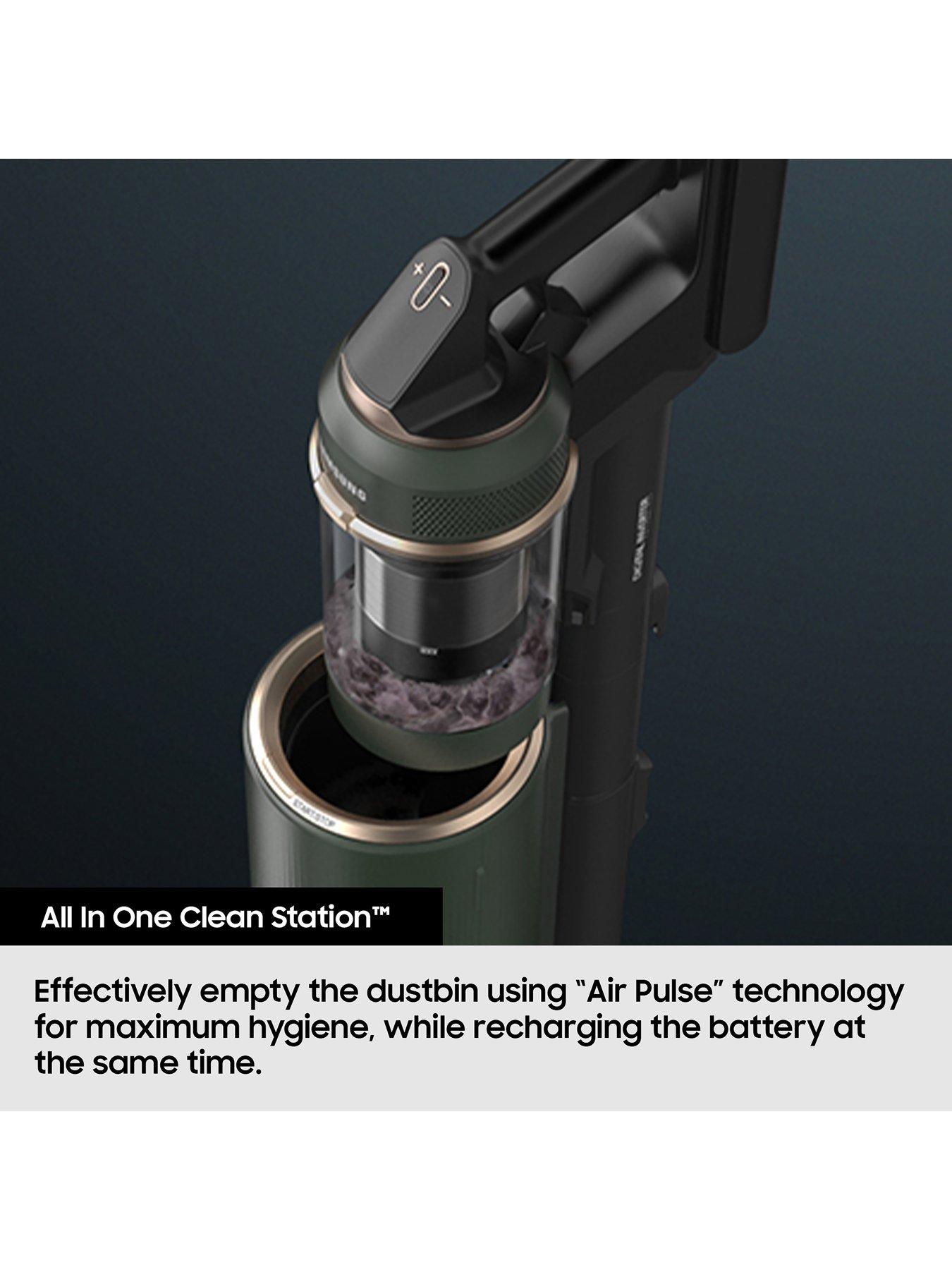 Image 6 of 8 of Samsung Bespoke Jet AI Ultra, Max 400W Suction Power Smart Cordless Vacuum Cleaner with AI Cleaning, Satin Black