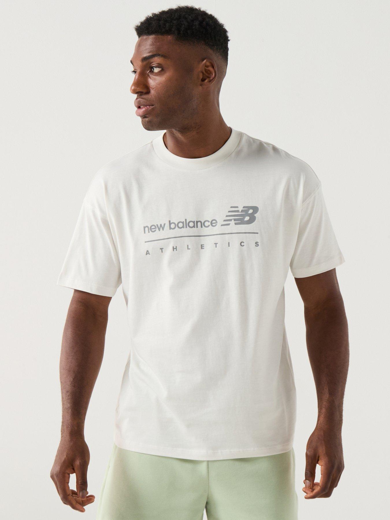 undefined Mens Linear Graphic Tshirt - Grey