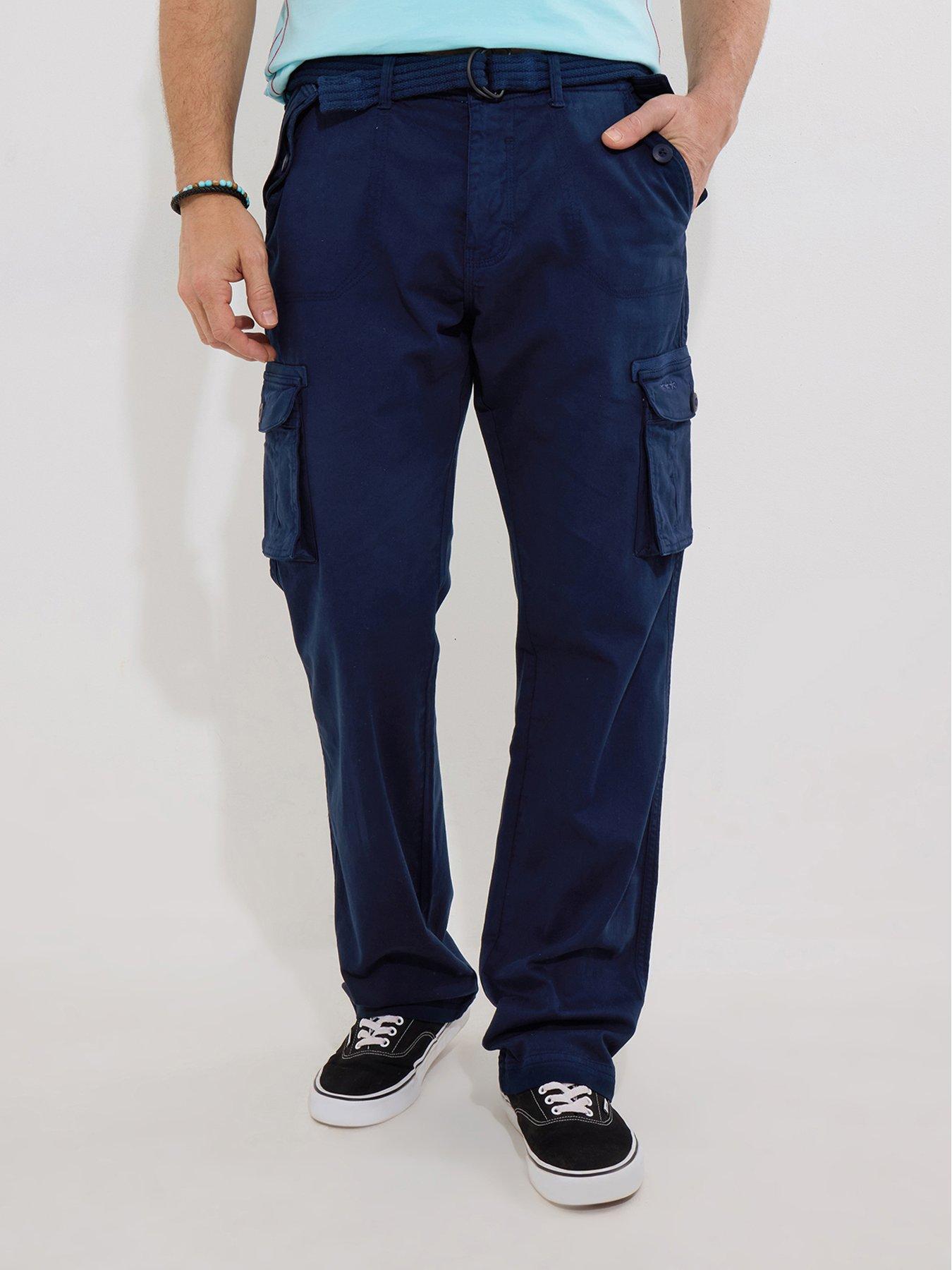 Image 1 of 5 of Joe Browns Hit The Action Cargo Pants - Navy