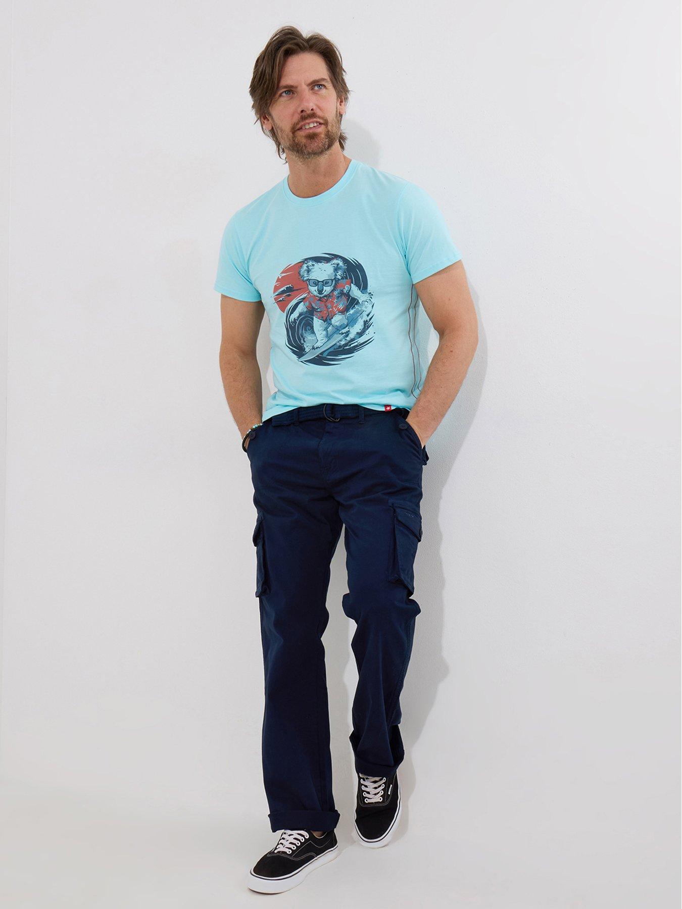 Image 3 of 5 of Joe Browns Hit The Action Cargo Pants - Navy