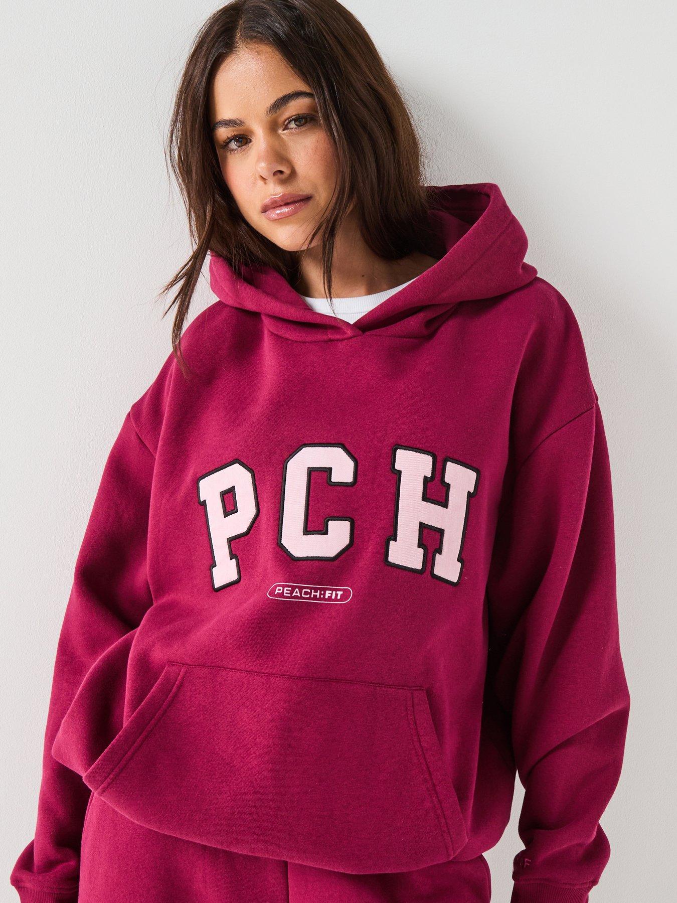 peach-fit-womens-ivy-hoody-dark-red