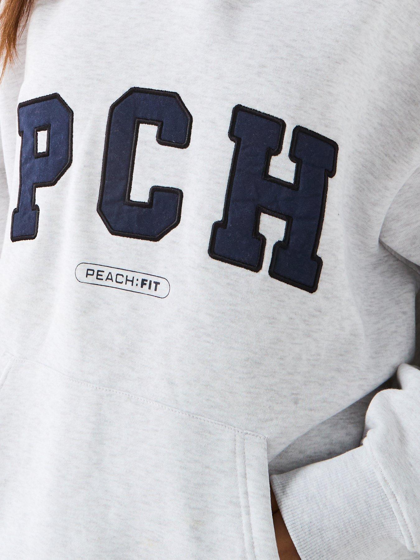 Image 5 of 6 of Peach Fit Womens Ivy Hoodie - Grey