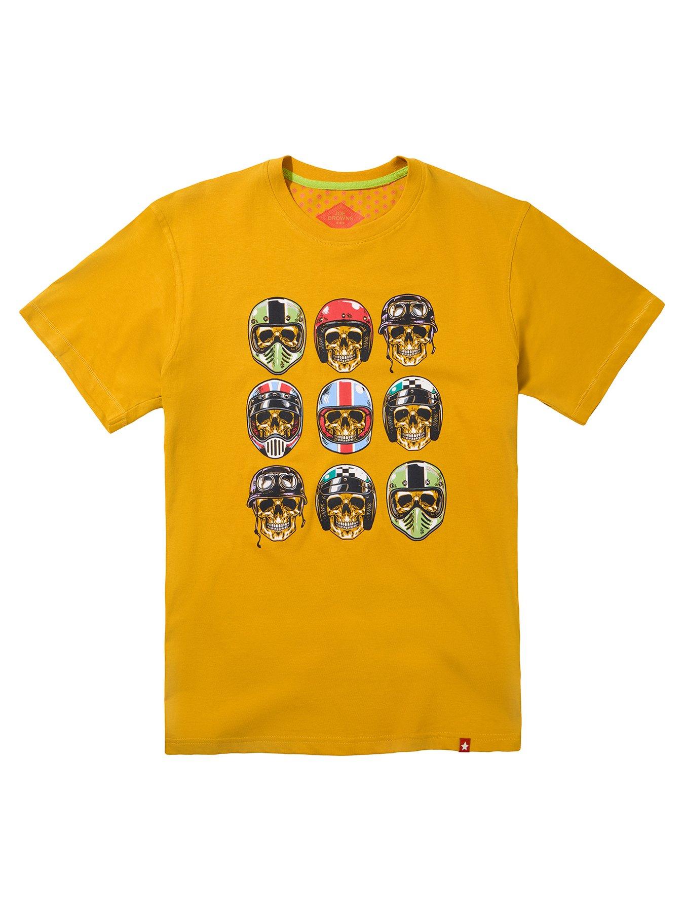  image of joe-browns-skull-art-t-shirt