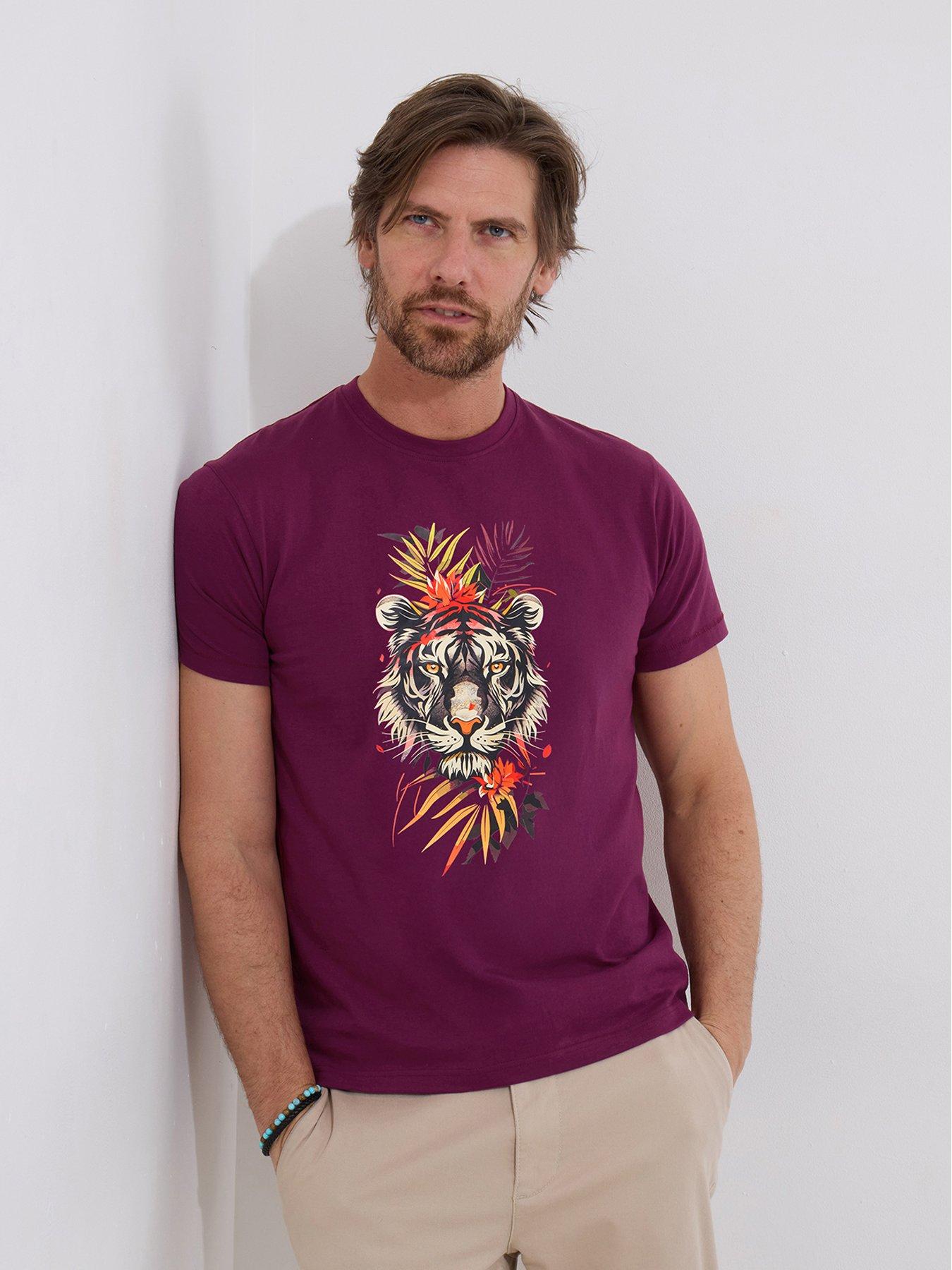 undefined Tropical Tiger T-Shirt