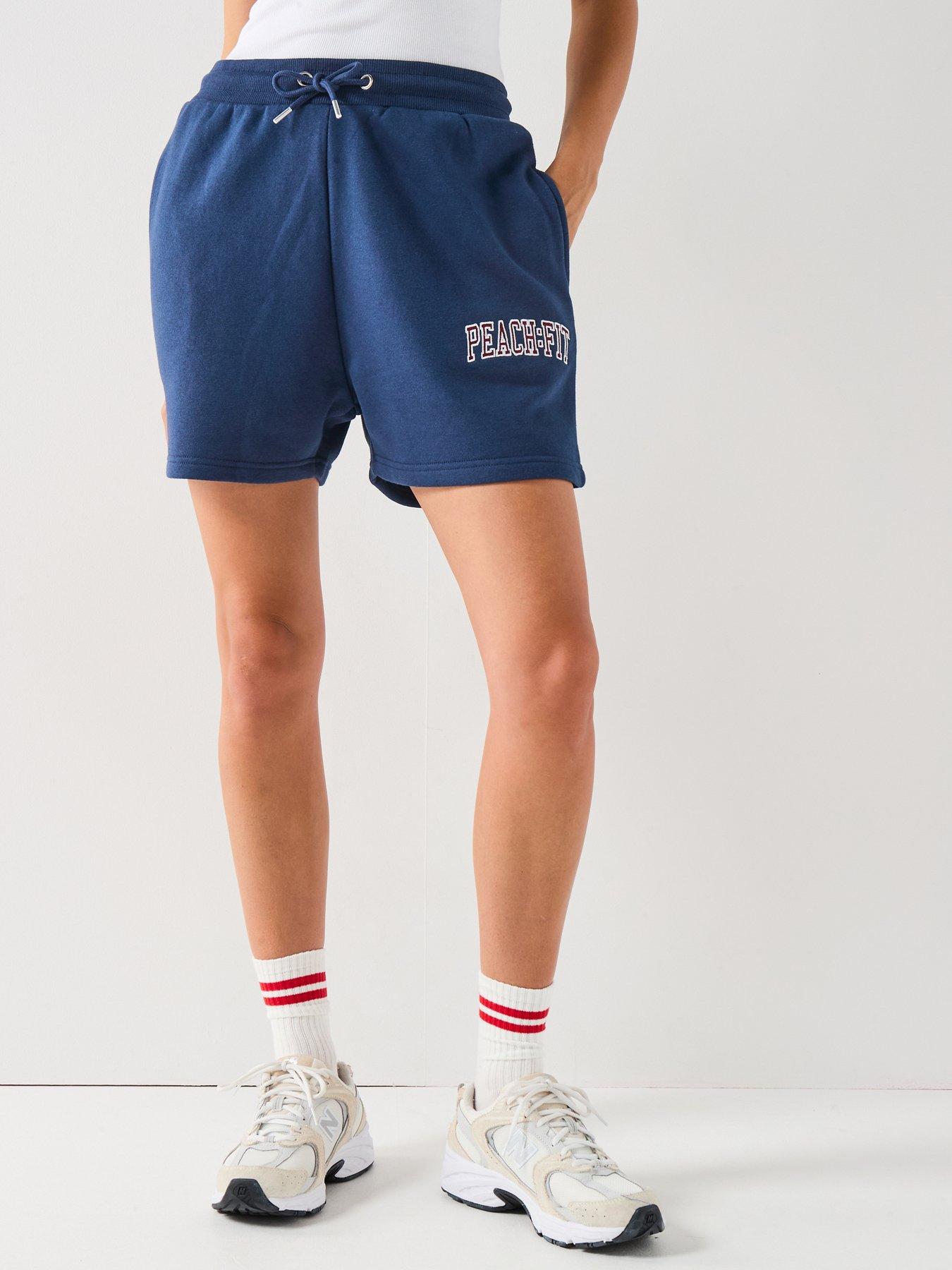 undefined Womens Retro Shorts - Navy