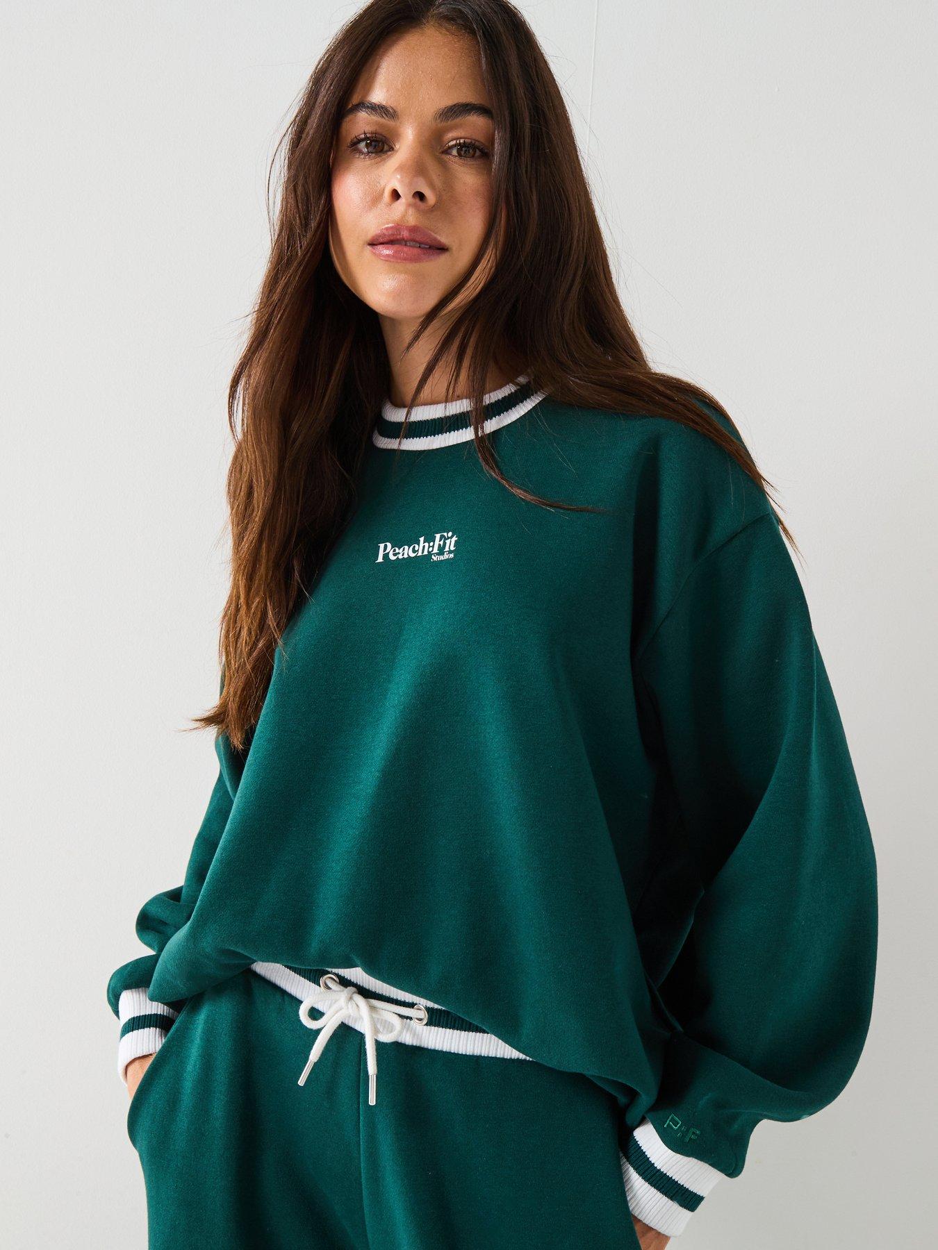 undefined Womens Kamila Crew Sweater - Green