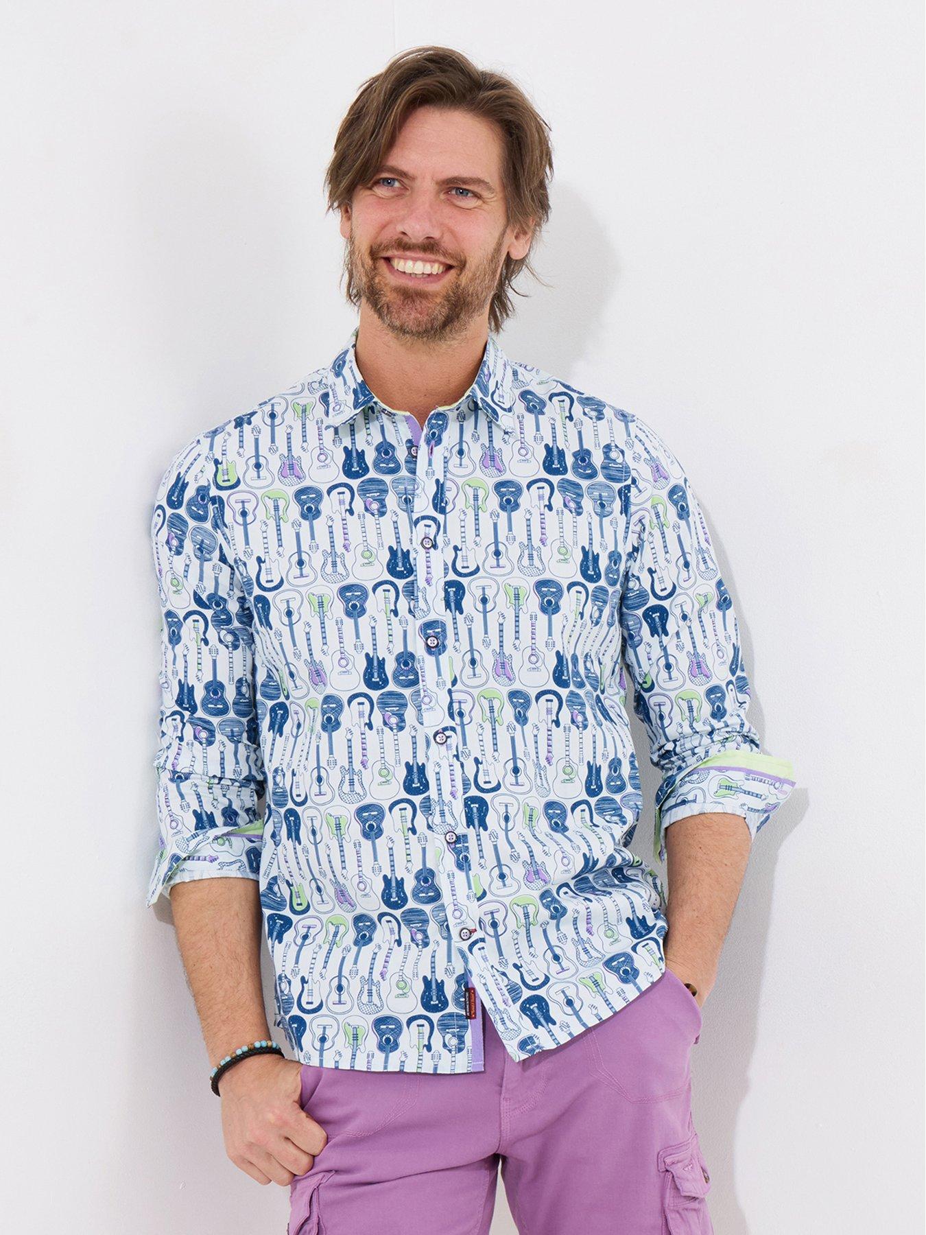  image of joe-browns-right-notes-long-sleeve-shirt