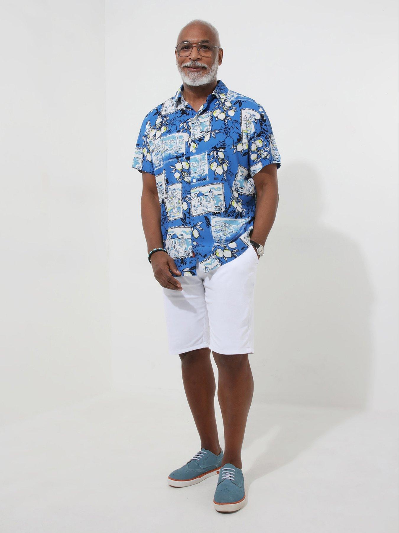  image of joe-browns-summer-in-santorini-short-sleeve-shirt