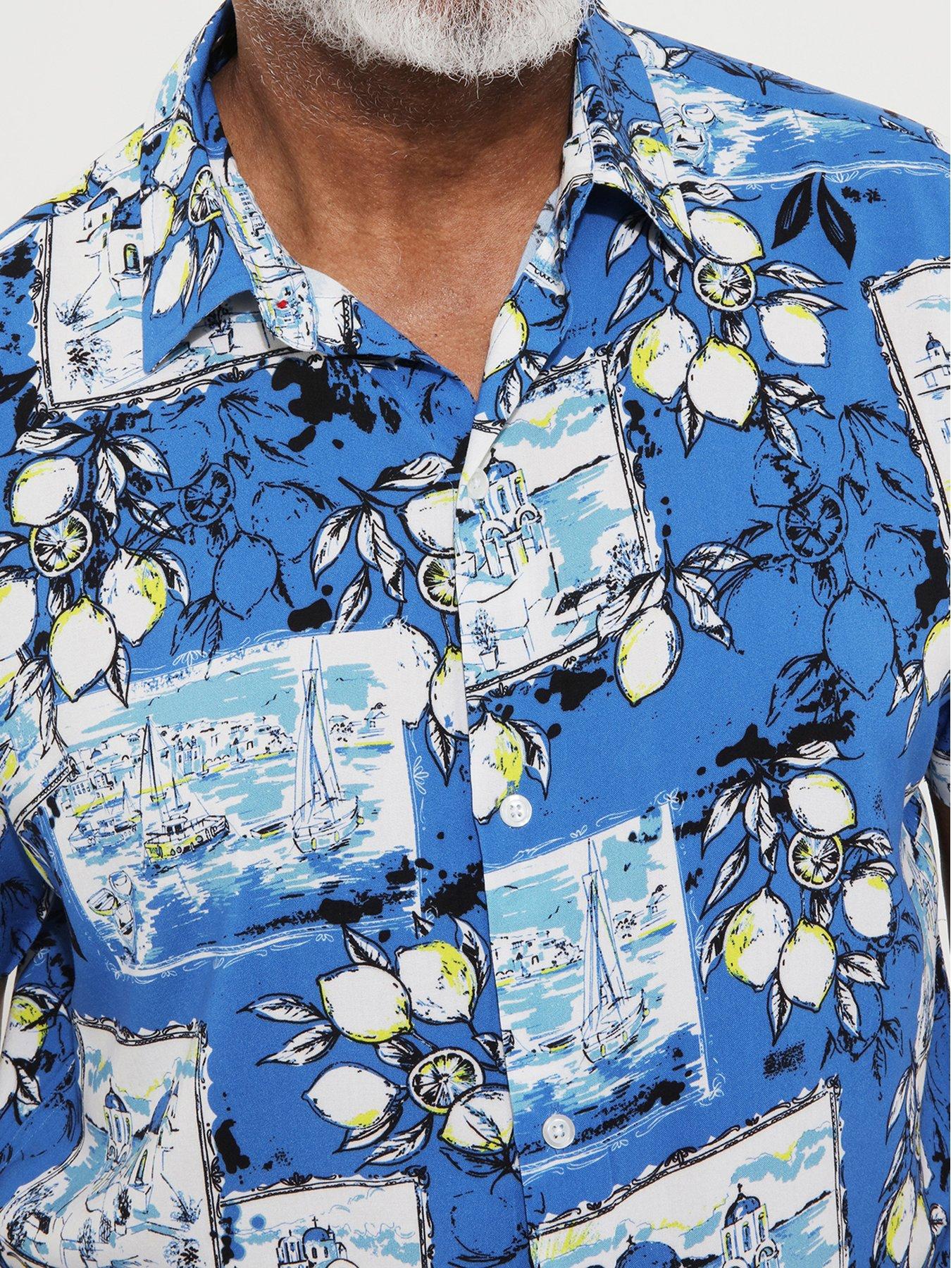  image of joe-browns-summer-in-santorini-short-sleeve-shirt