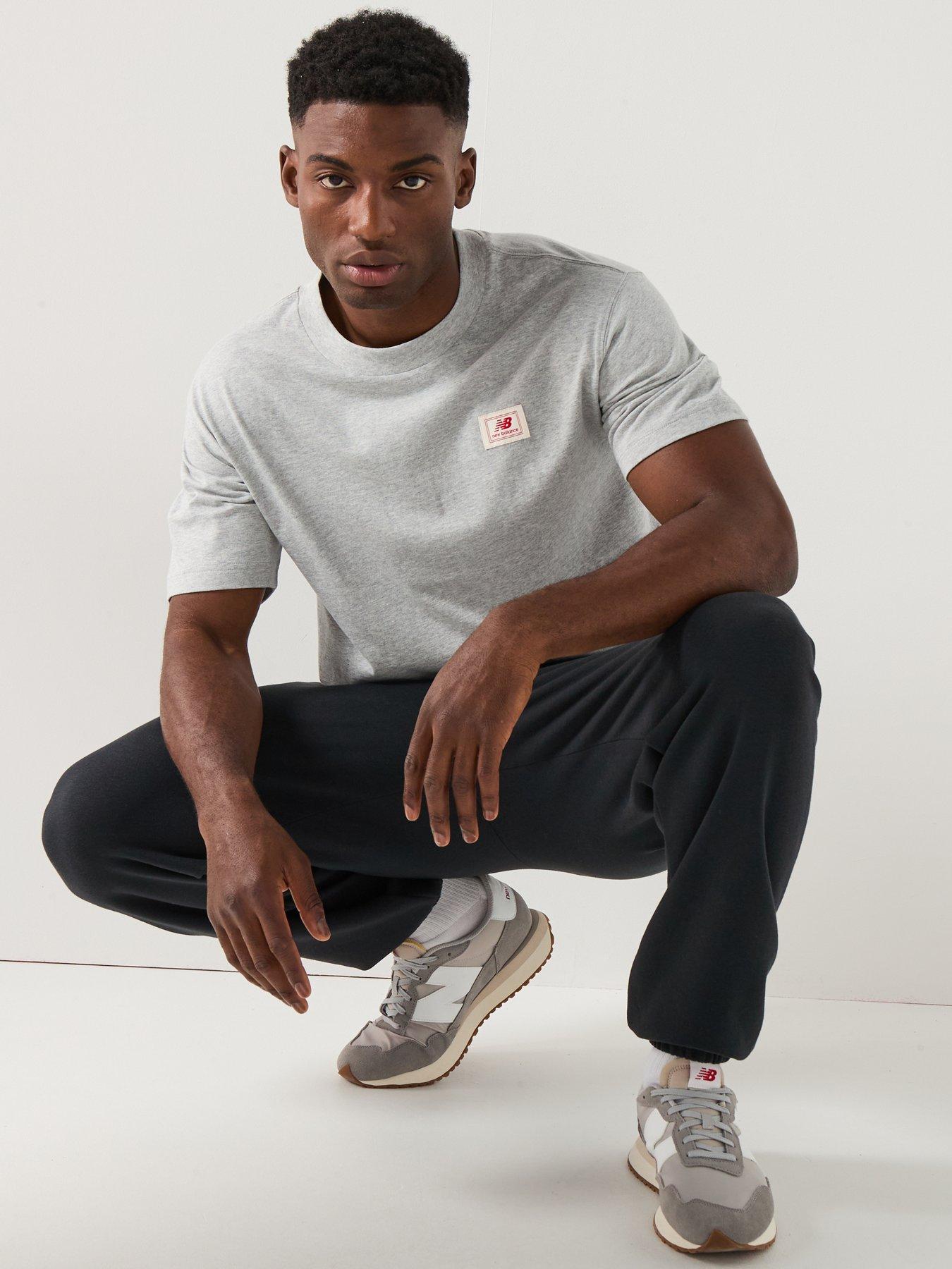 Image 6 of 6 of New Balance Mens Sport Essentials French Terry Jogger - Black