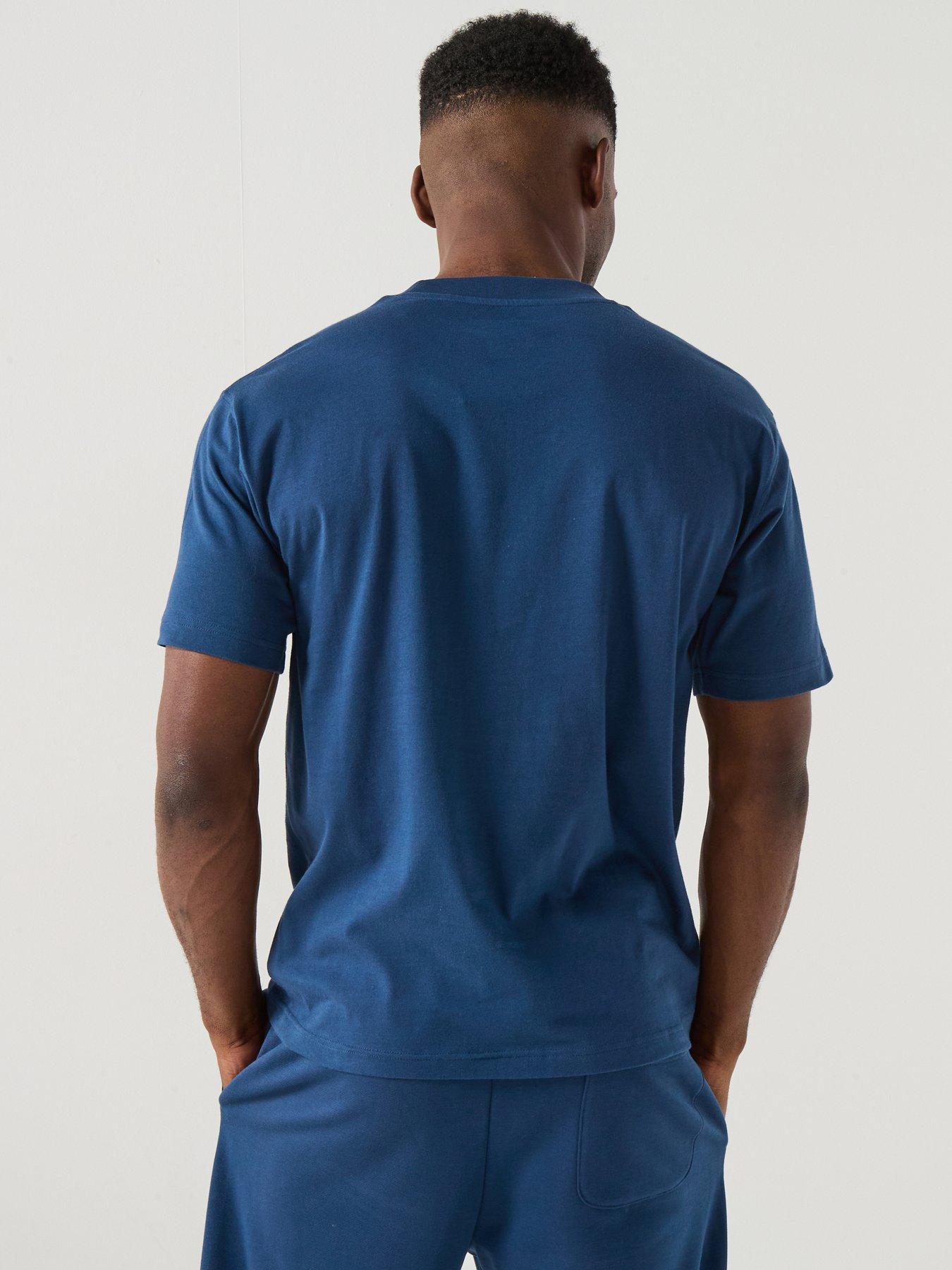 Image 2 of 6 of New Balance Mens Sports Essentials Cotton Tshirt - Navy