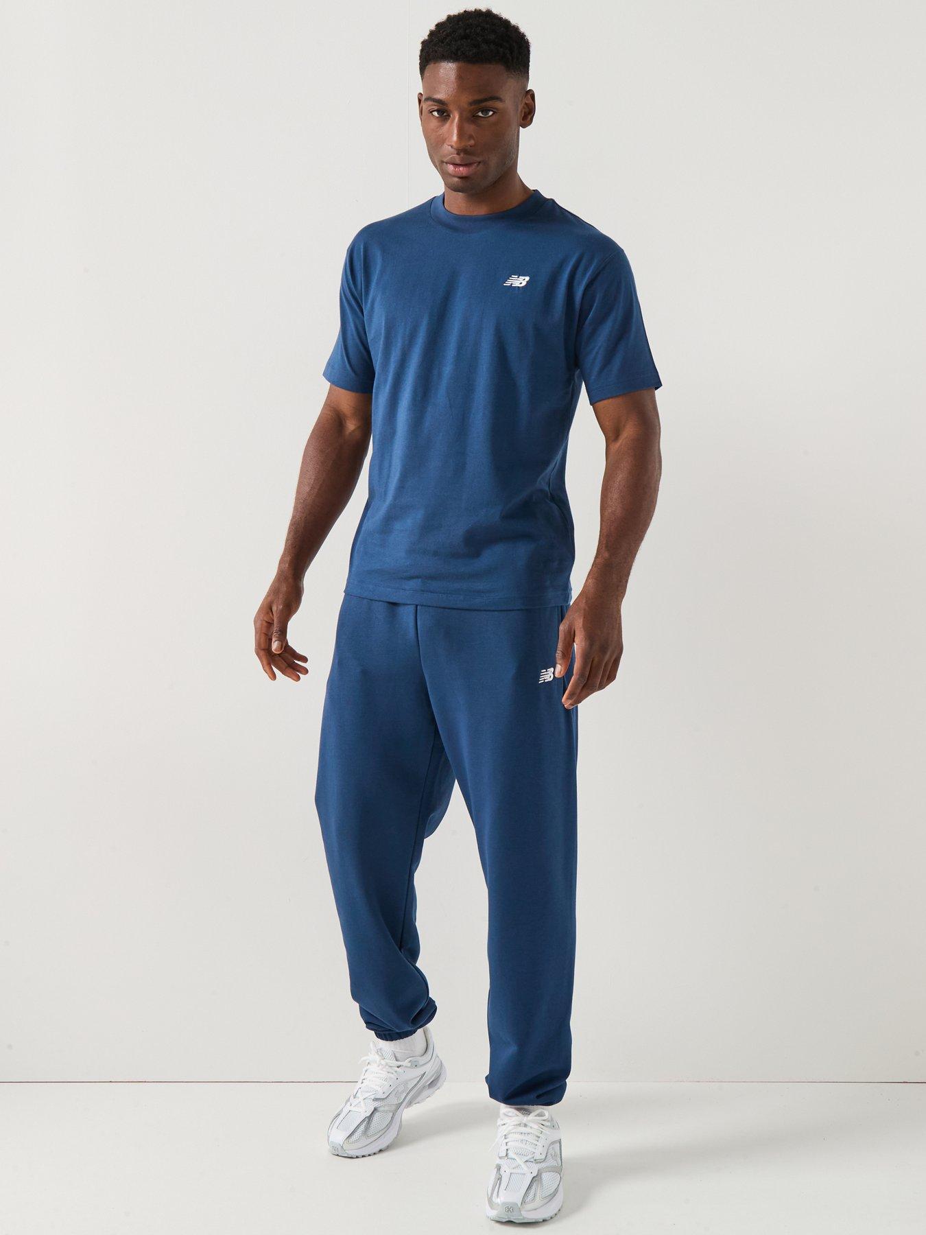 Image 3 of 6 of New Balance Mens Sports Essentials Cotton Tshirt - Navy