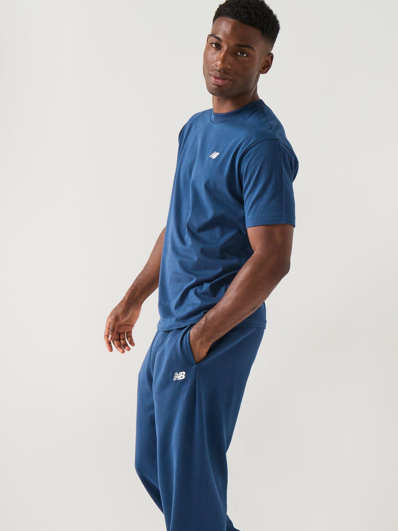 Image 5 of 6 of New Balance Mens Sports Essentials Cotton Tshirt - Navy