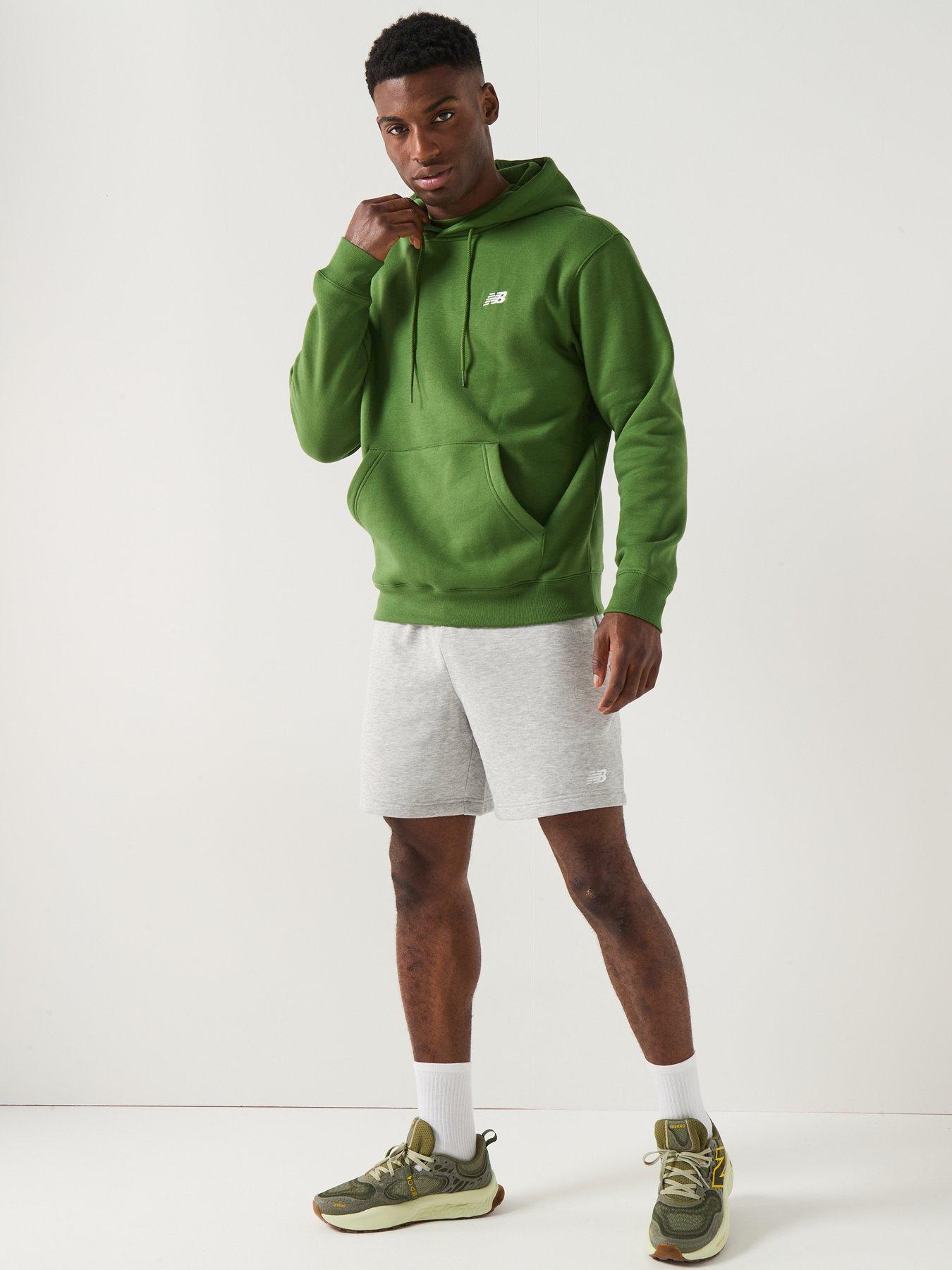 image of new-balance-mens-sports-essentials-fleece-hoodie-green